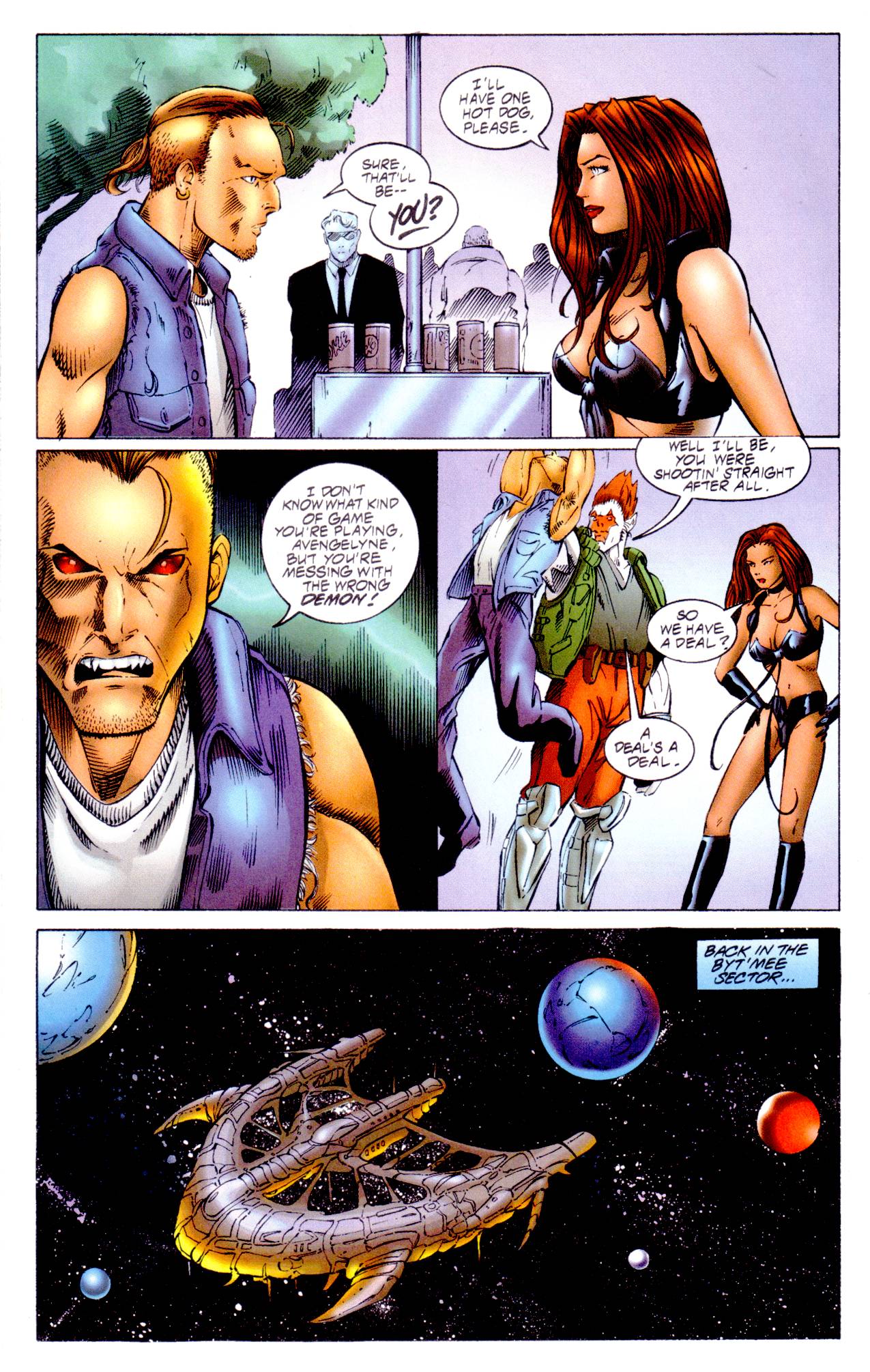 Read online Avengelyne (1996) comic -  Issue #14 - 18