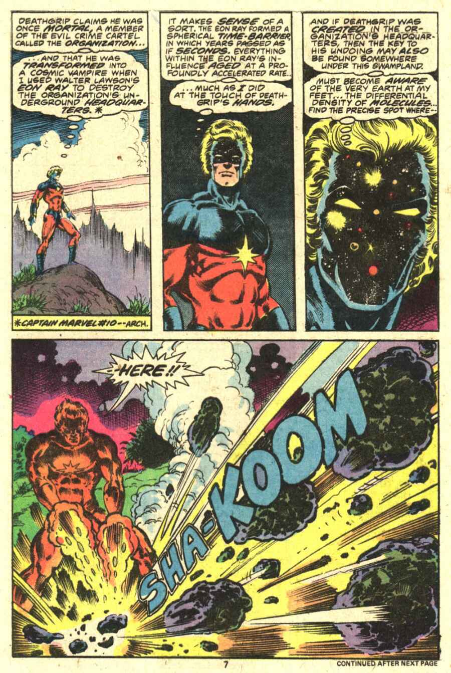 Read online Captain Marvel (1968) comic -  Issue #56 - 6