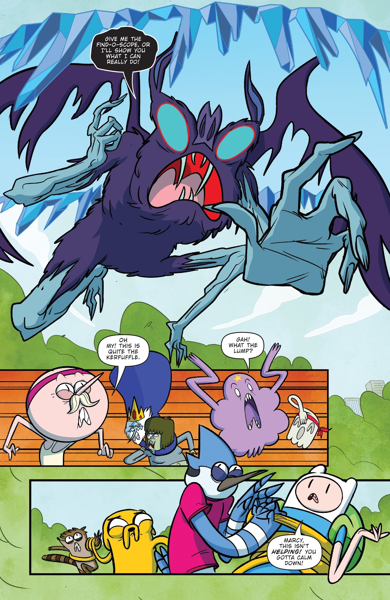 Read online Adventure Time/Regular Show comic -  Issue #2 - 3