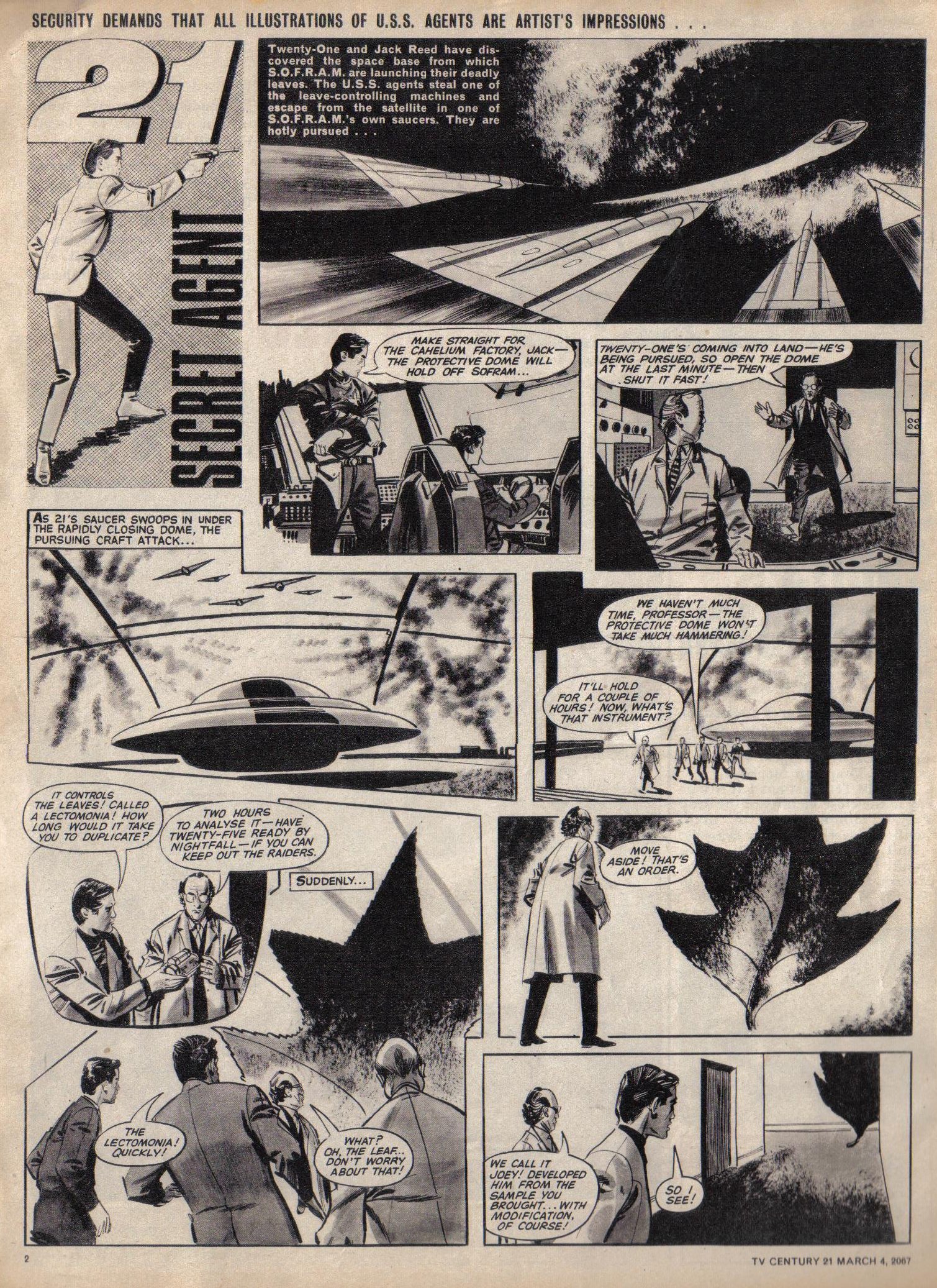 Read online TV Century 21 (TV 21) comic -  Issue #111 - 2