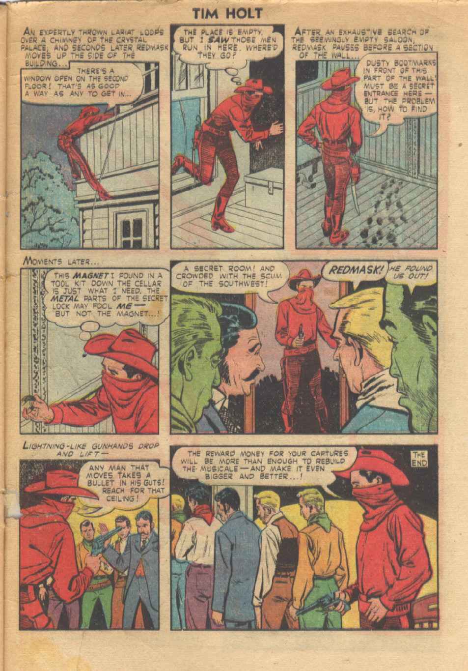 Read online Tim Holt comic -  Issue #26 - 32