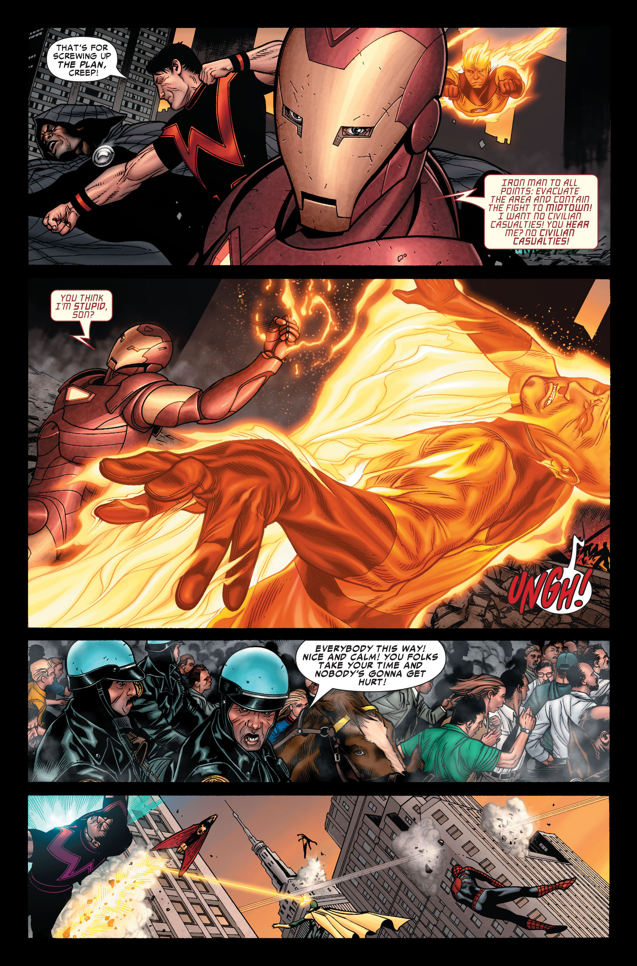 Read online Civil War (2006) comic -  Issue #7 - 10