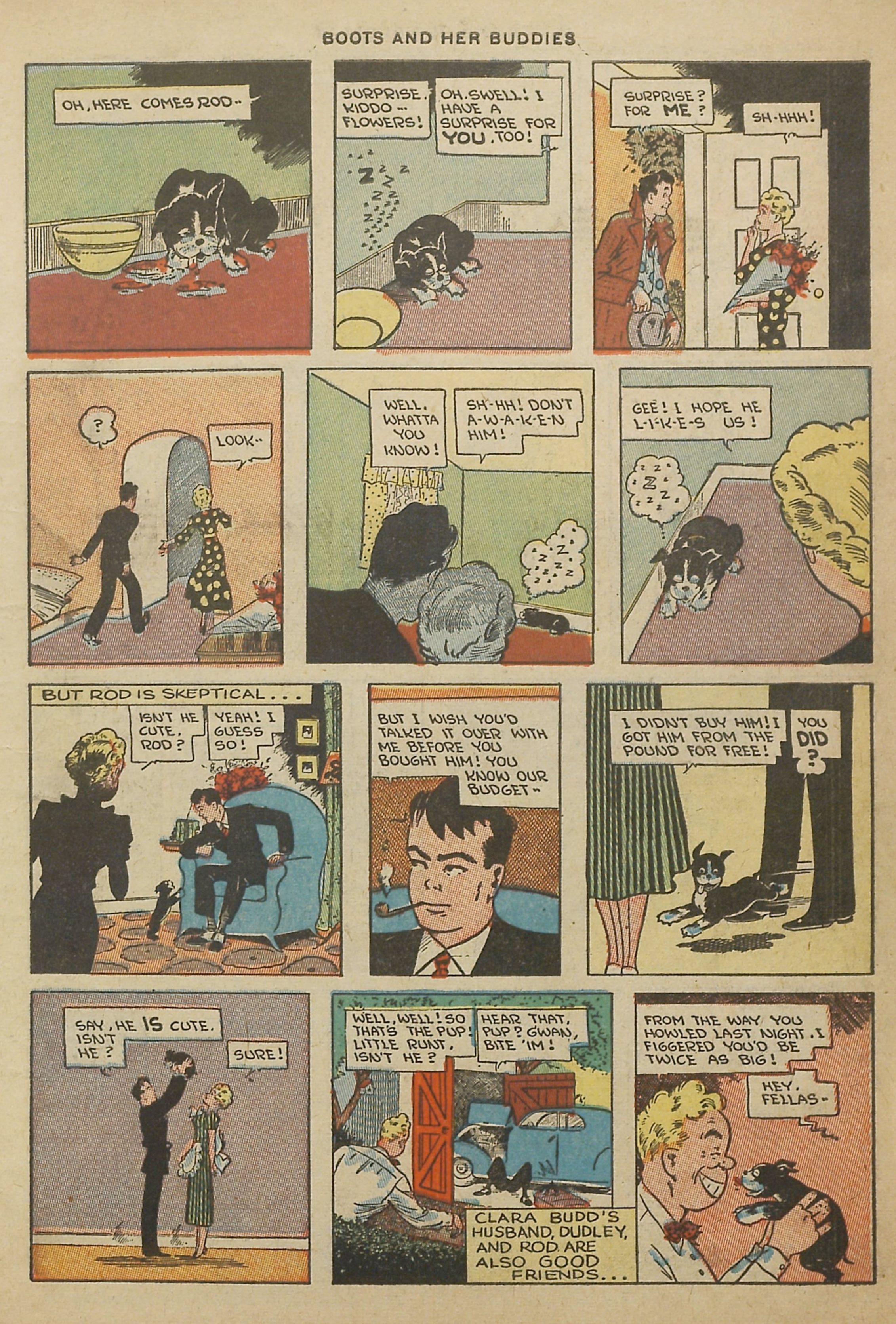 Read online Boots and Her Buddies (1948) comic -  Issue #9 - 7