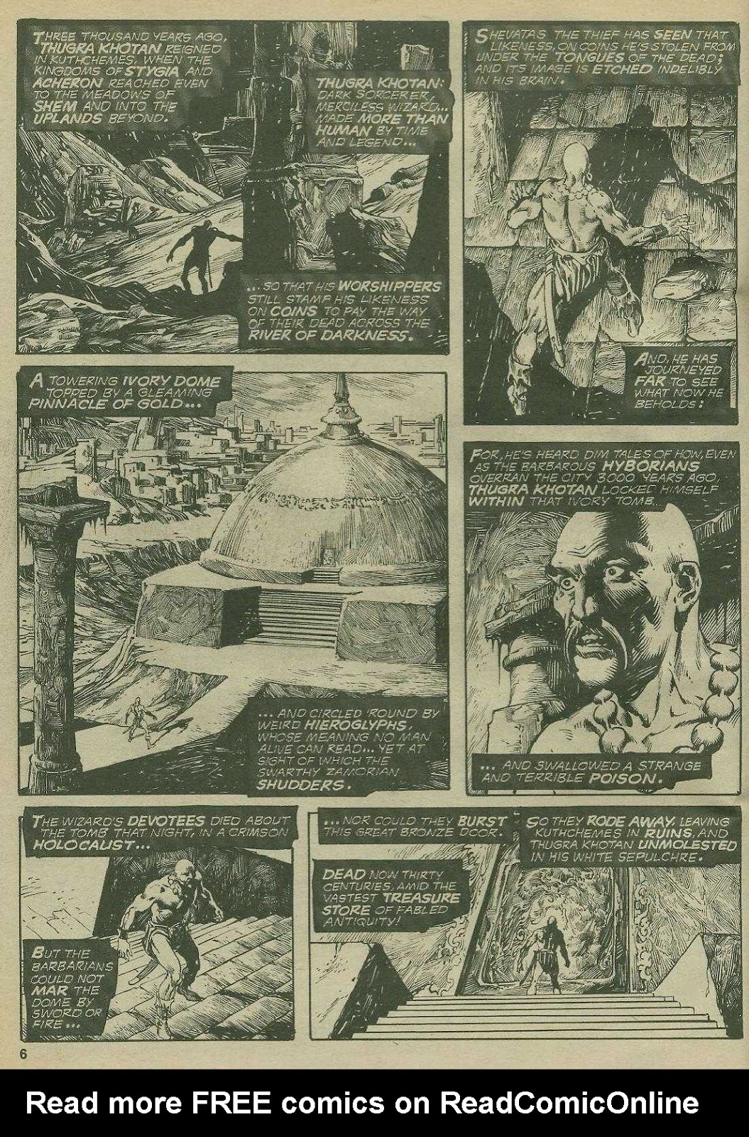 The Savage Sword Of Conan issue 2 - Page 6