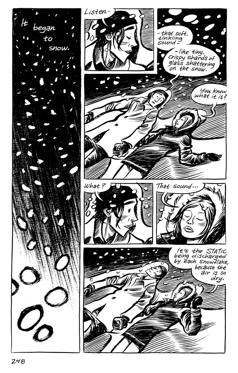 Read online Blankets comic -  Issue #2 - 23
