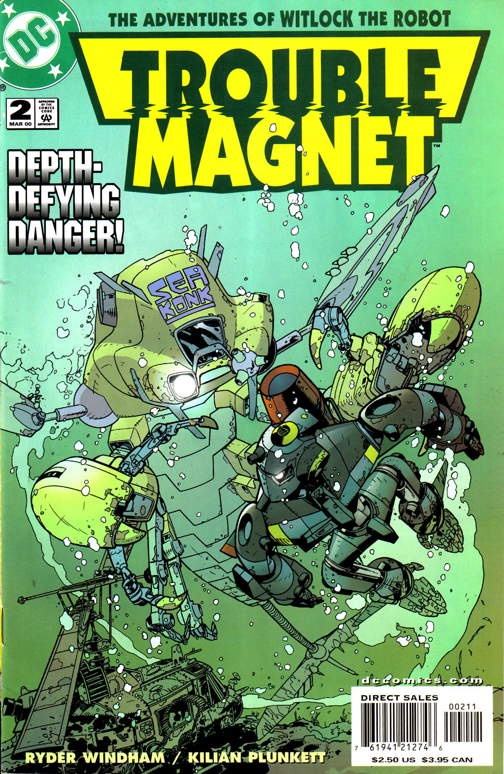 Read online Trouble Magnet comic -  Issue #2 - 1
