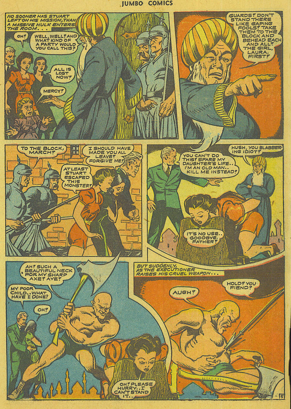 Read online Jumbo Comics comic -  Issue #53 - 32