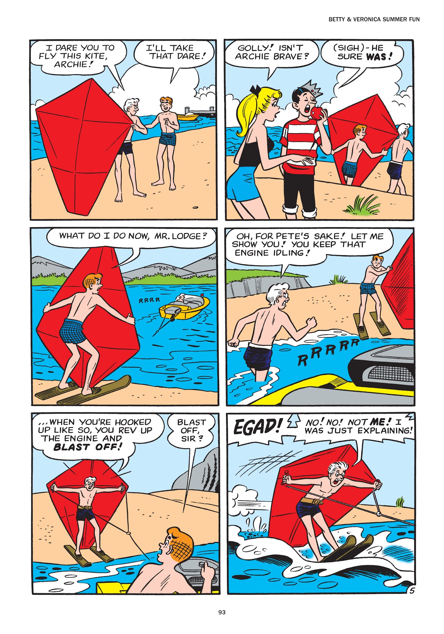 Read online Betty and Veronica Summer Fun comic -  Issue # TPB - 95