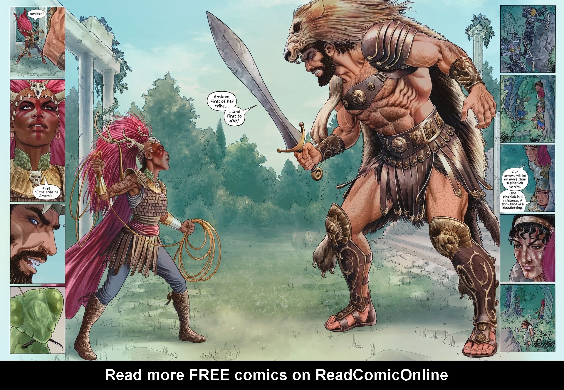 Read online Wonder Woman Historia: The Amazons comic -  Issue #3 - 15