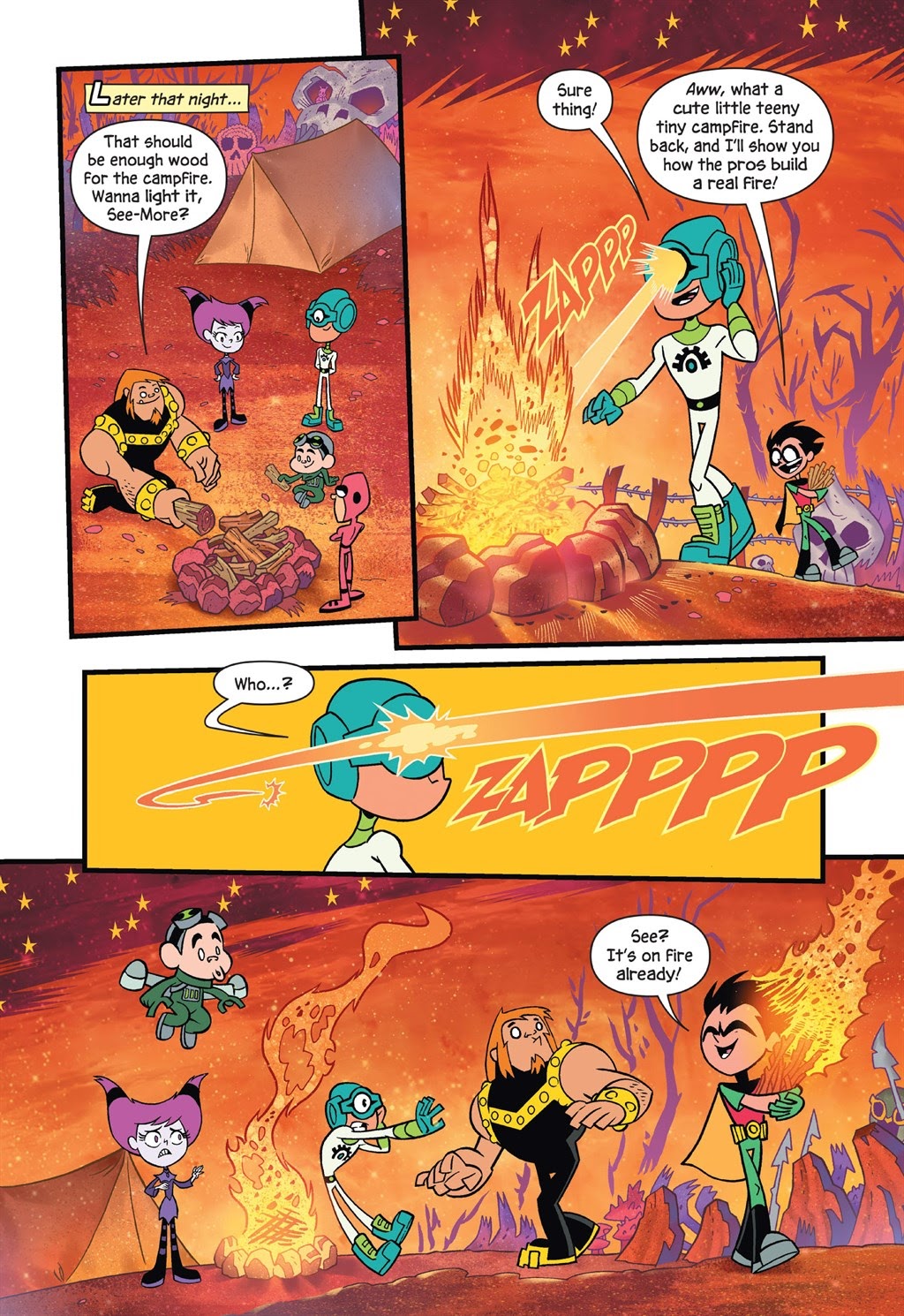 Read online Teen Titans Go! To Camp comic -  Issue # _TPB - 77
