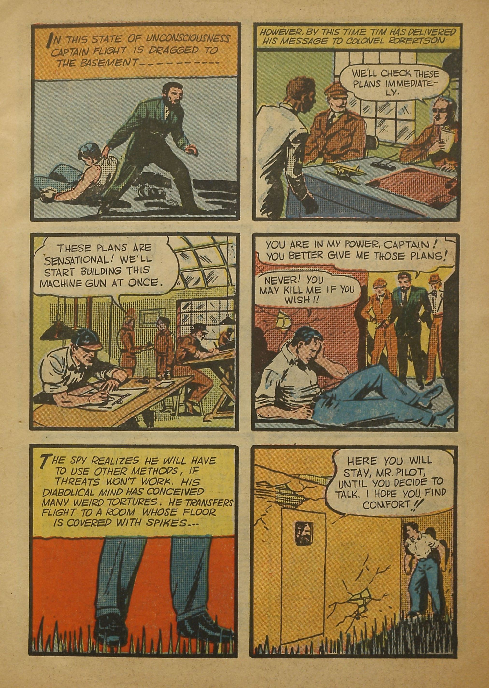 Read online Captain Flight Comics comic -  Issue #1 - 11