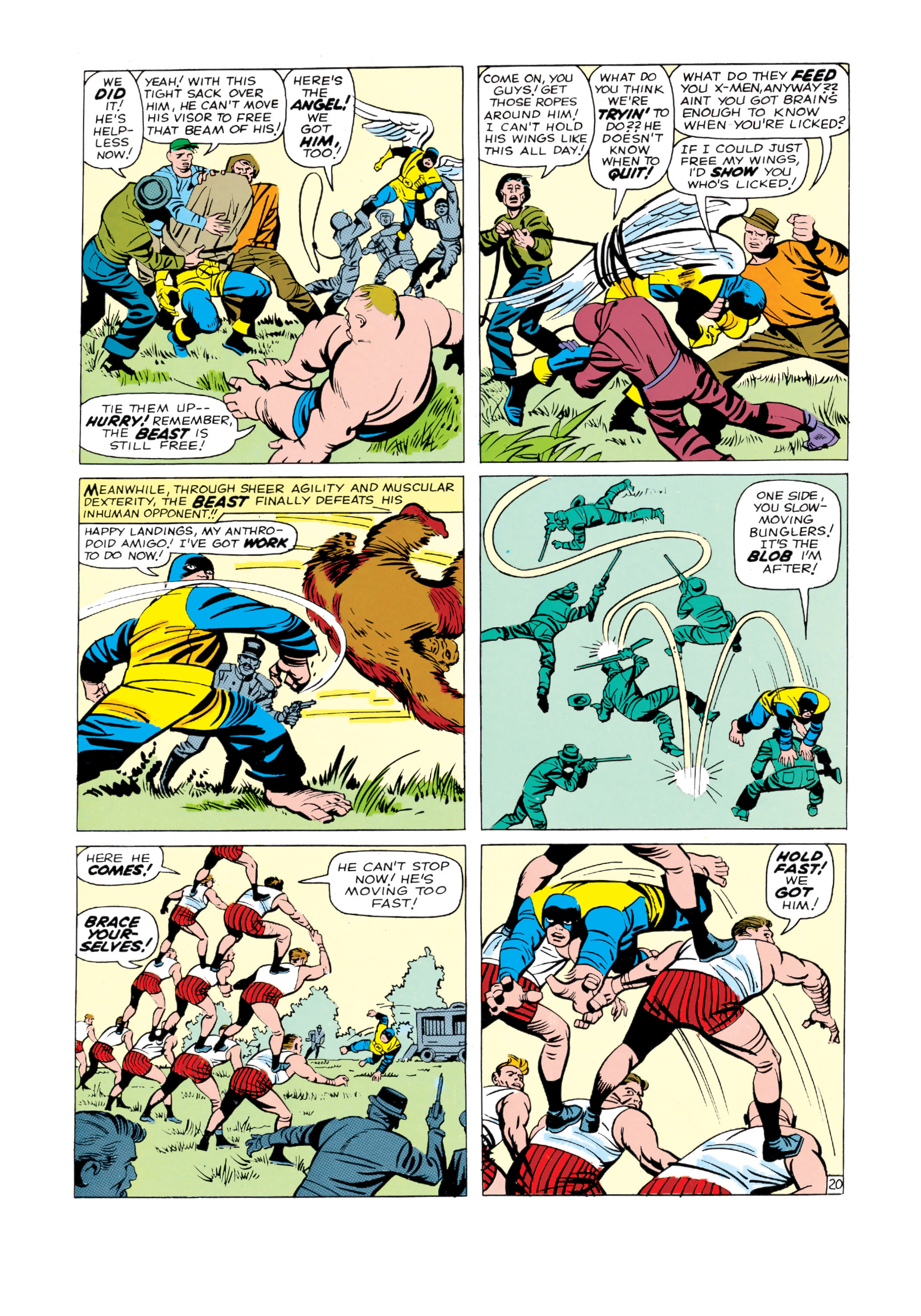 Read online Uncanny X-Men (1963) comic -  Issue #3 - 21