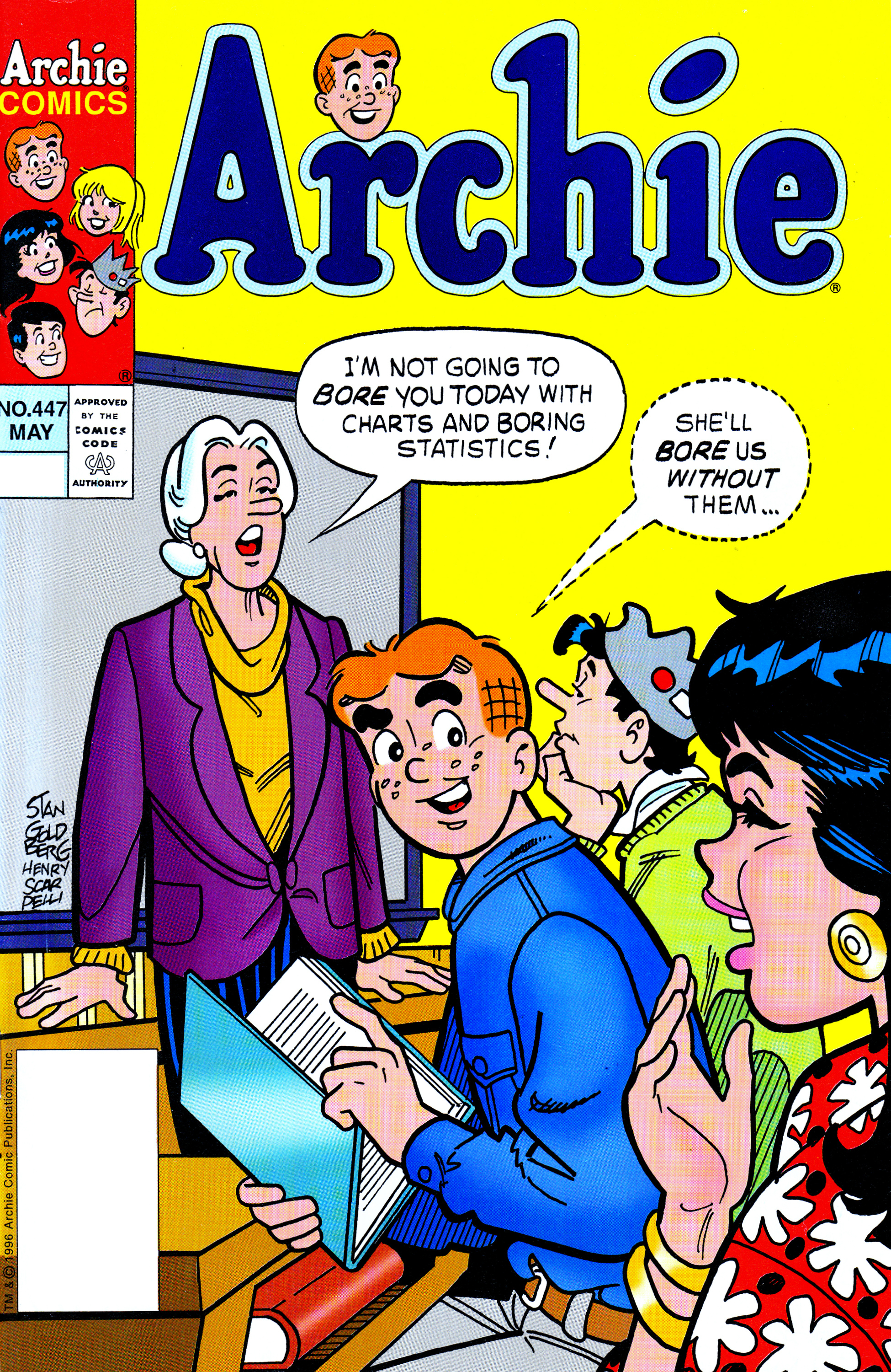 Read online Archie (1960) comic -  Issue #447 - 1