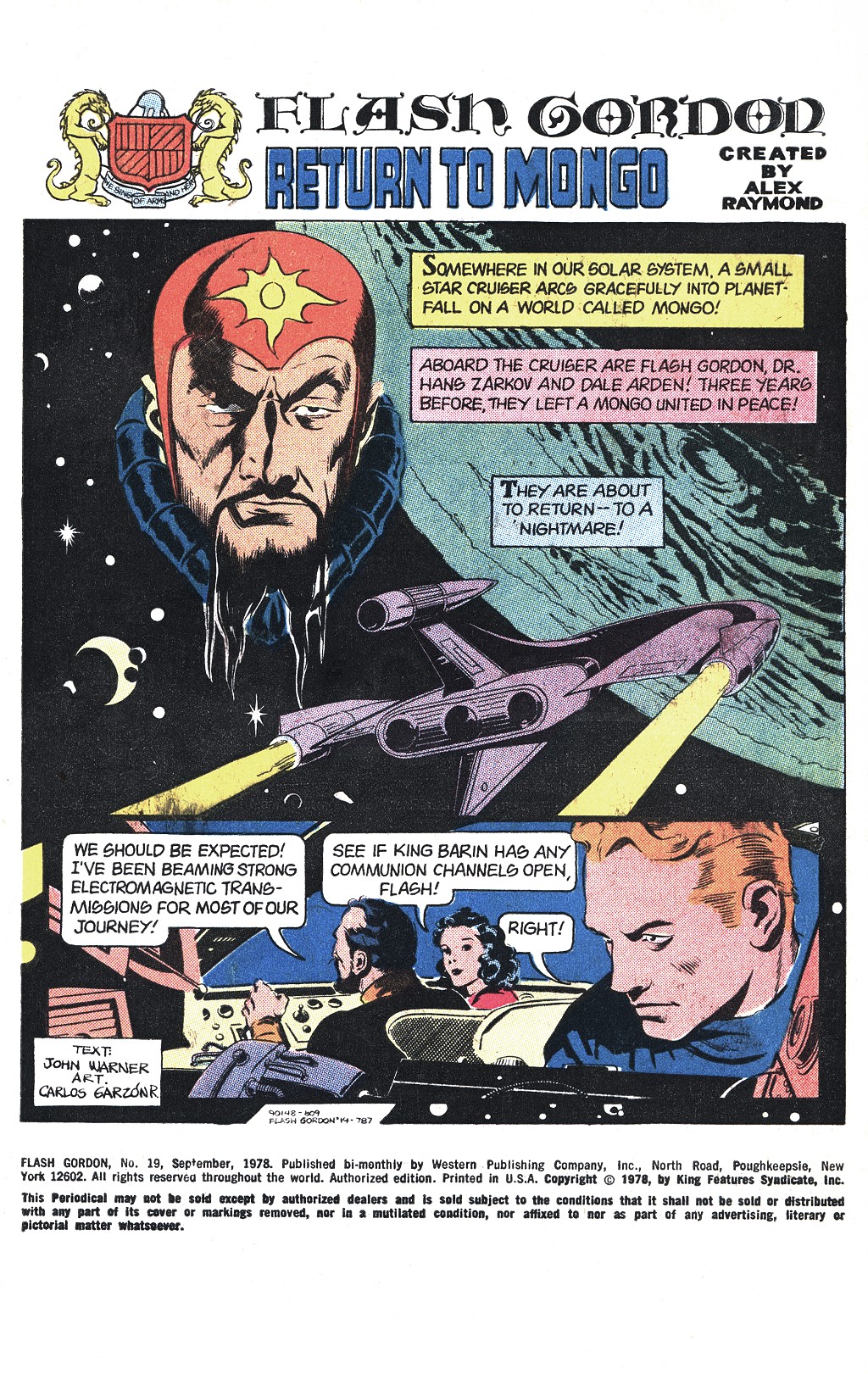 Read online Flash Gordon (1978) comic -  Issue #19 - 3