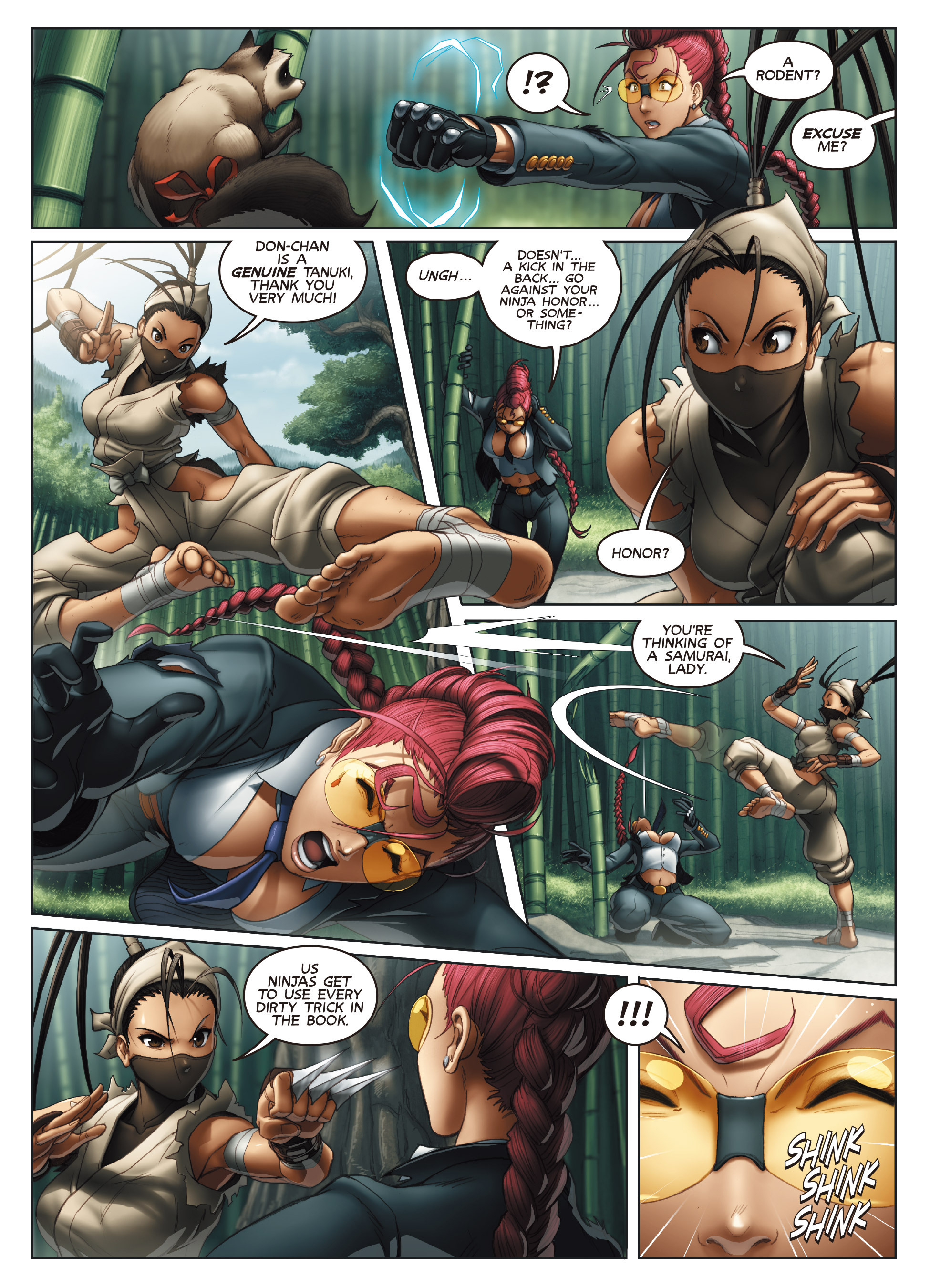 Read online Free Comic Book Day 2015 comic -  Issue # Street Fighter - Super Combo Special - 16