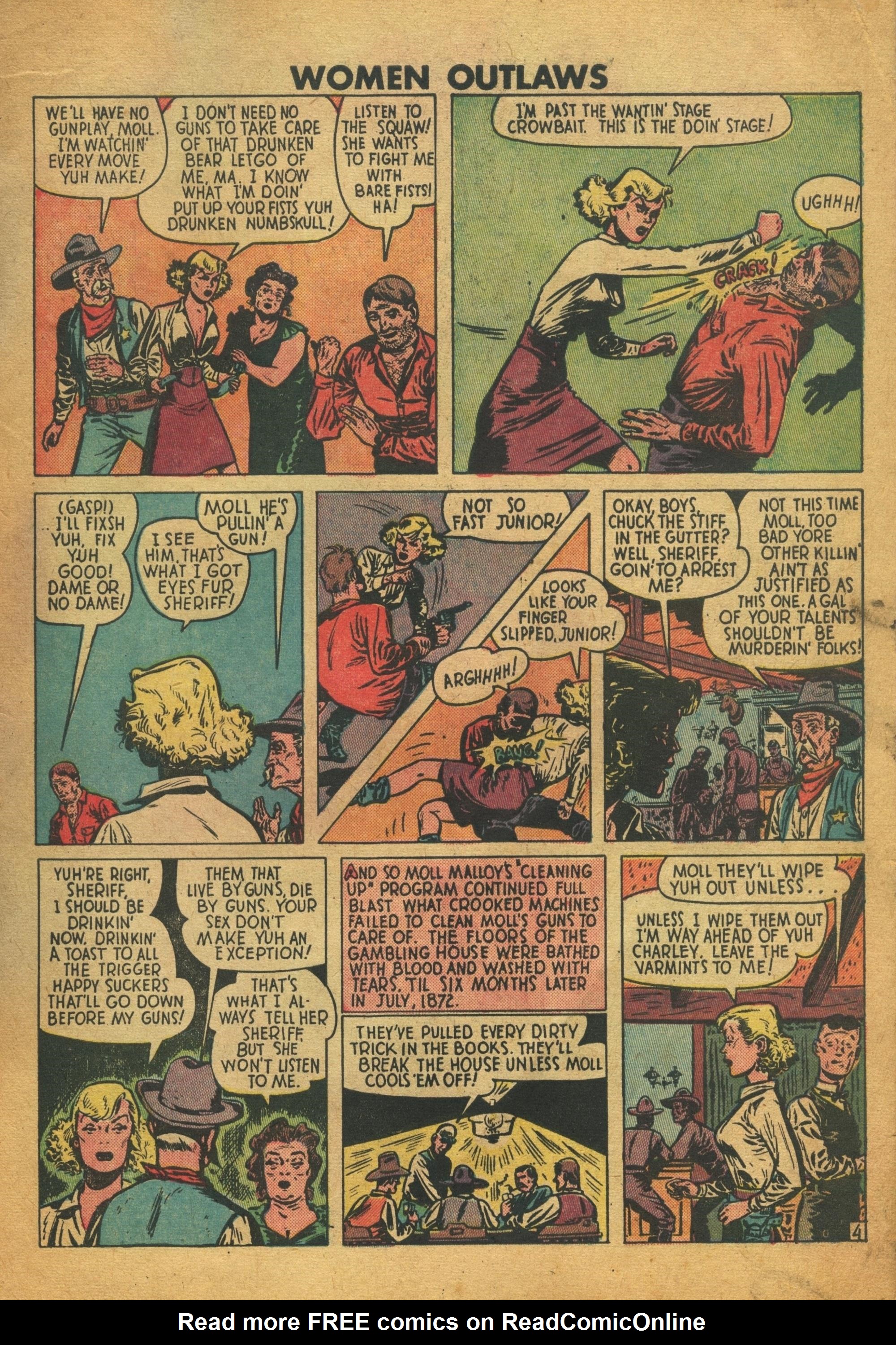 Read online Women Outlaws comic -  Issue #6 - 5
