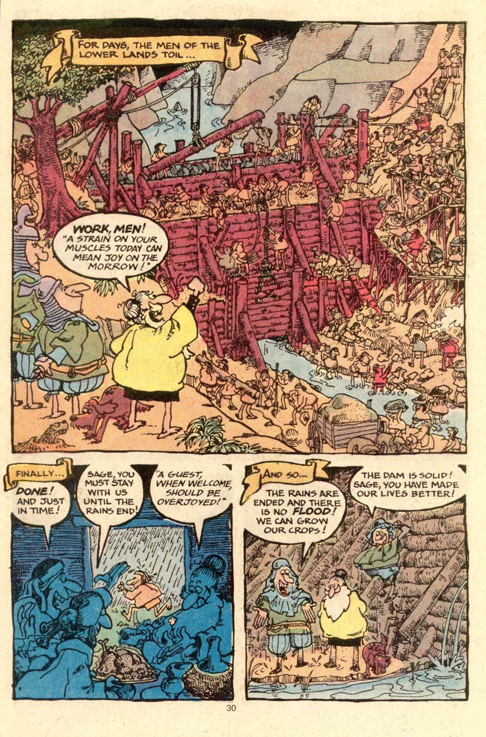 Read online Groo the Wanderer comic -  Issue #4 - 28