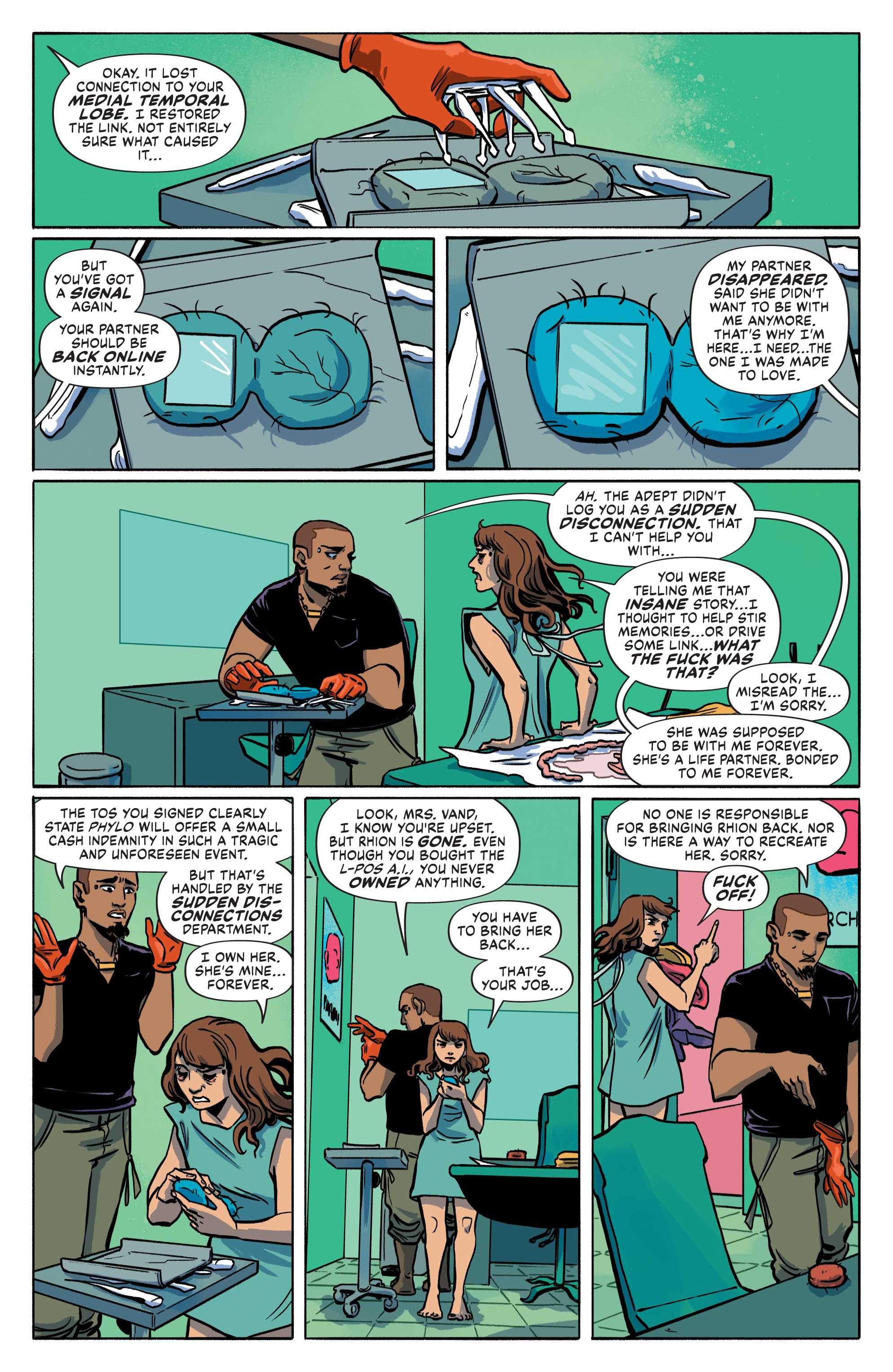 Read online Lonely Receiver comic -  Issue #2 - 14