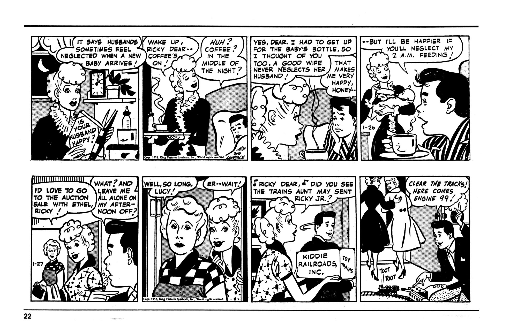Read online I Love Lucy comic -  Issue #1 - 24