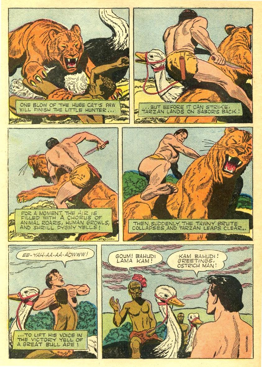 Read online Tarzan (1948) comic -  Issue #56 - 6