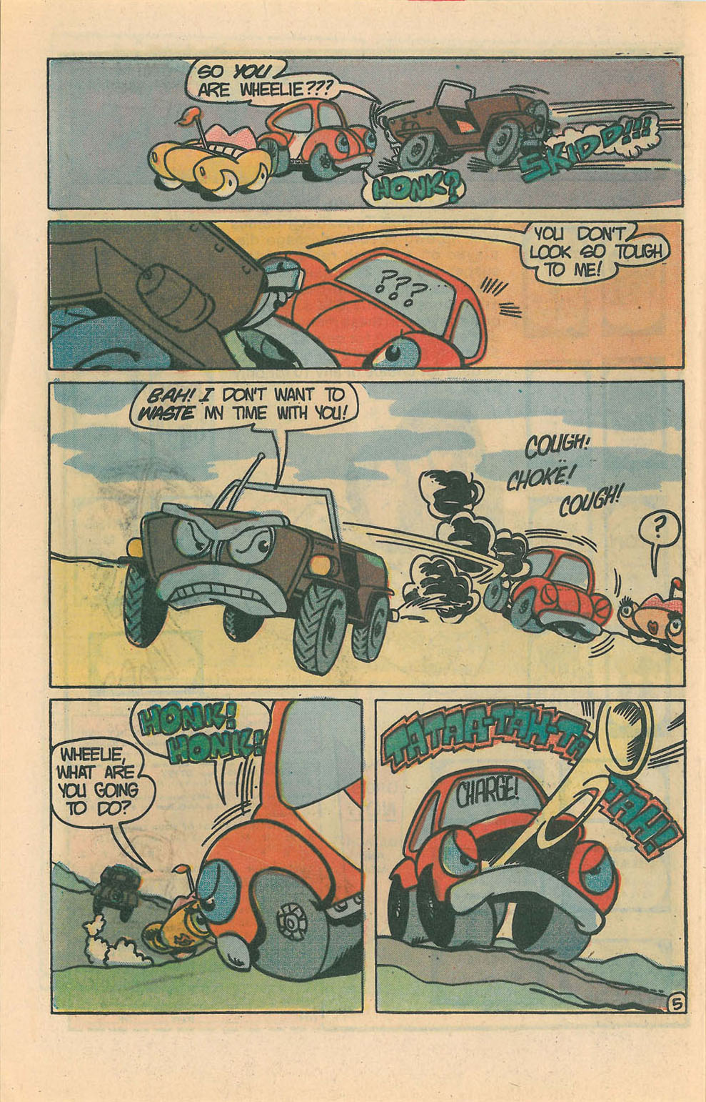 Read online Wheelie and the Chopper Bunch comic -  Issue #5 - 8