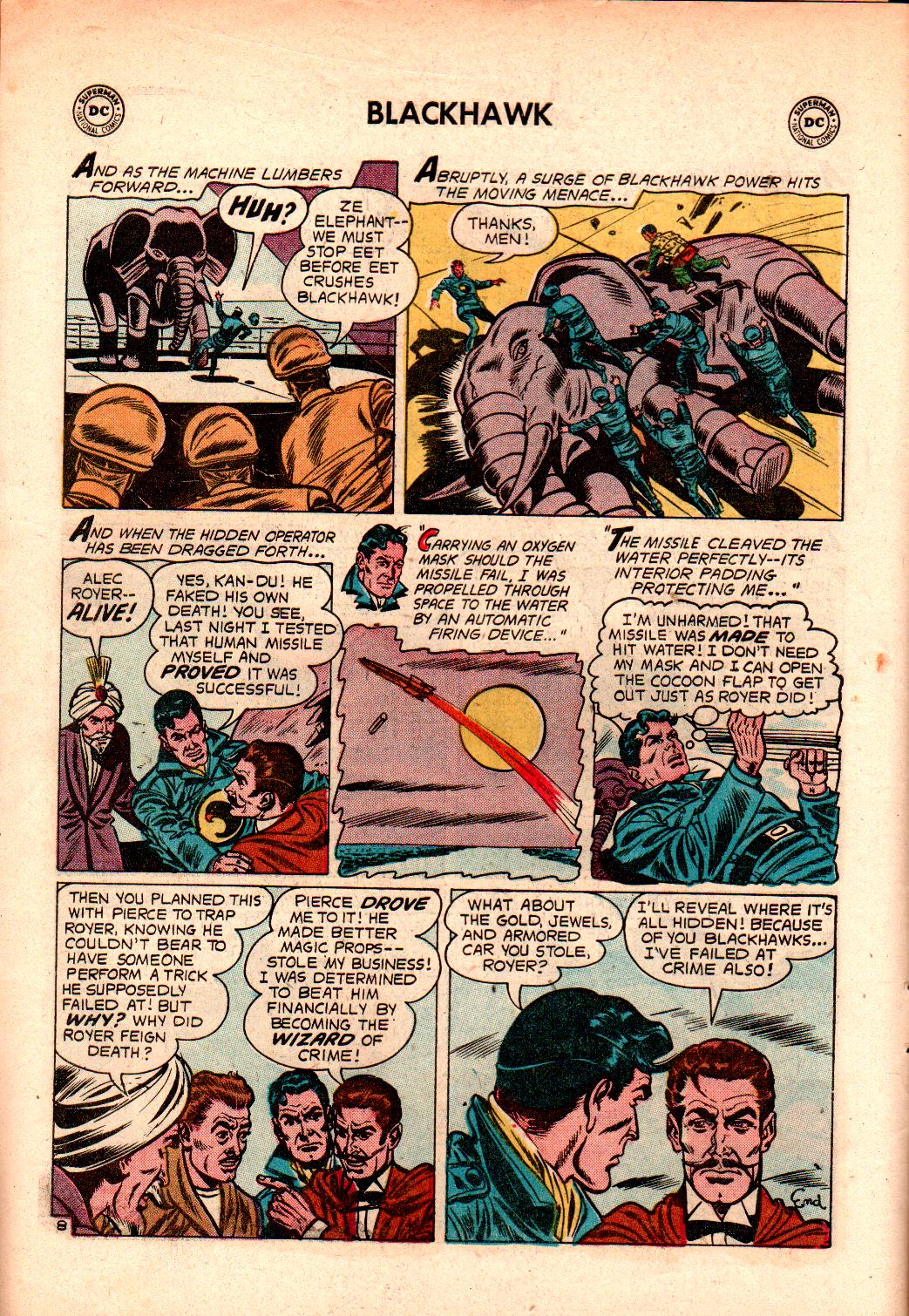 Blackhawk (1957) Issue #120 #13 - English 10