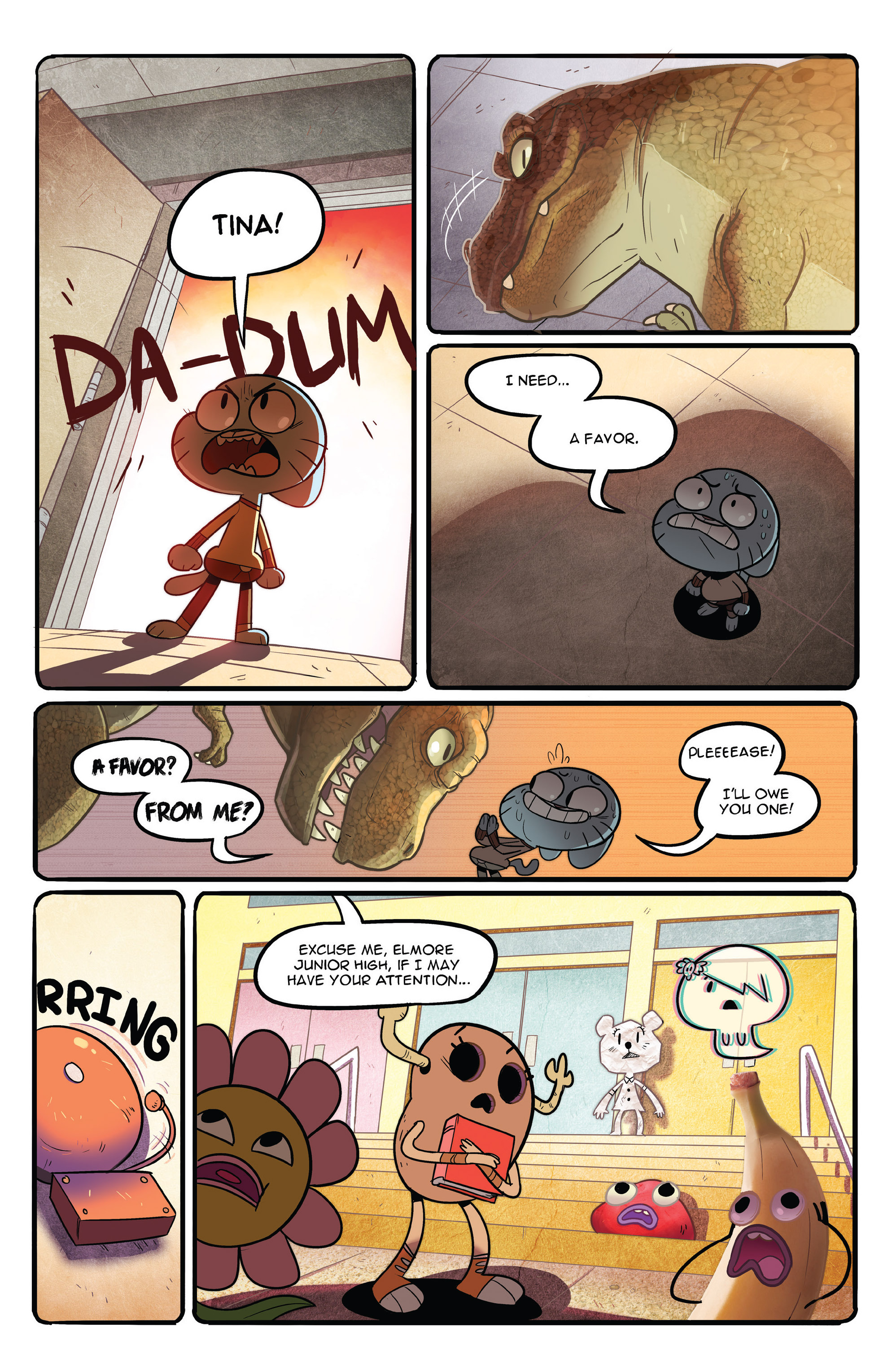 Read online The Amazing World of Gumball comic -  Issue #1 - 17