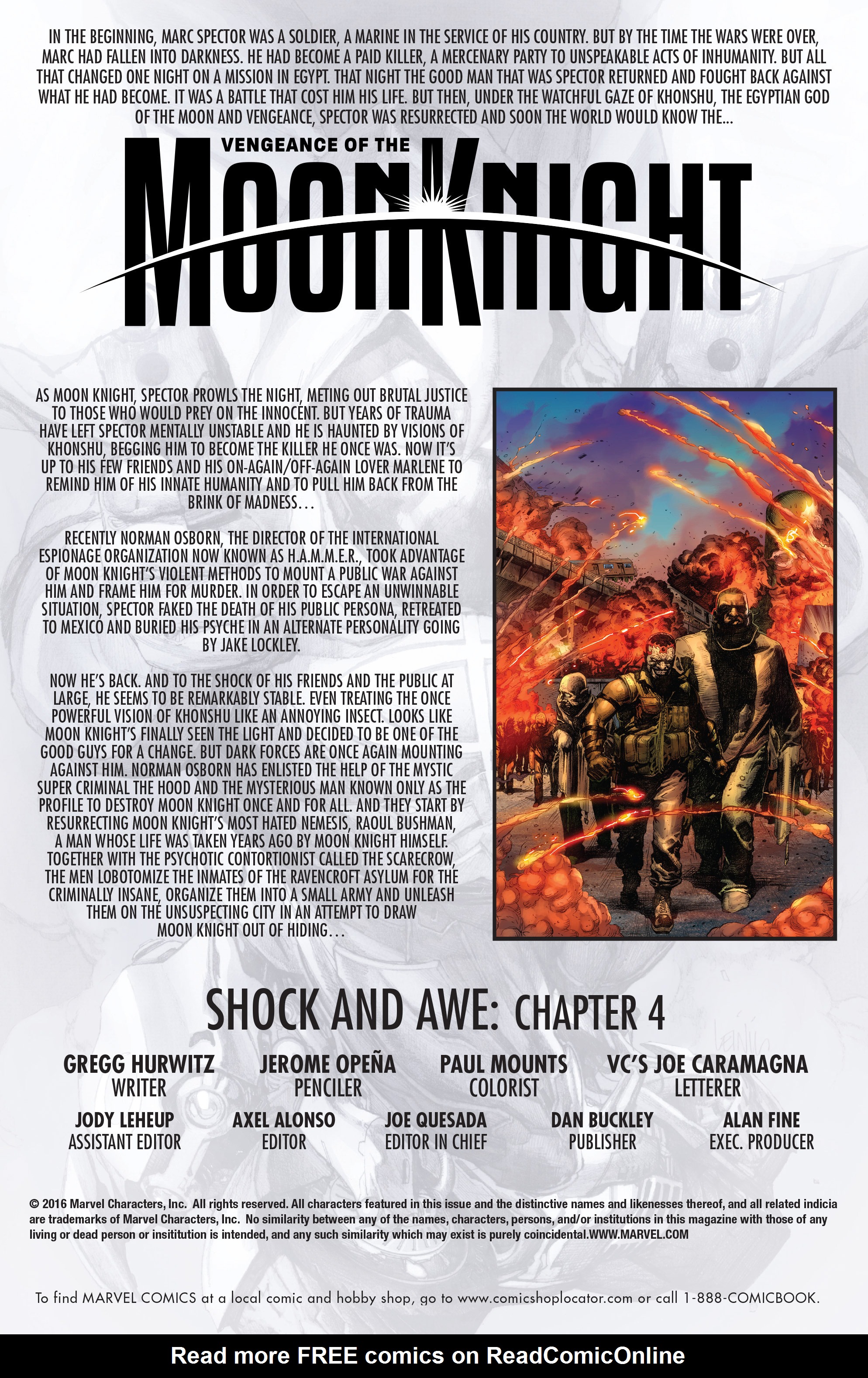 Read online Vengeance of the Moon Knight comic -  Issue #4 - 2