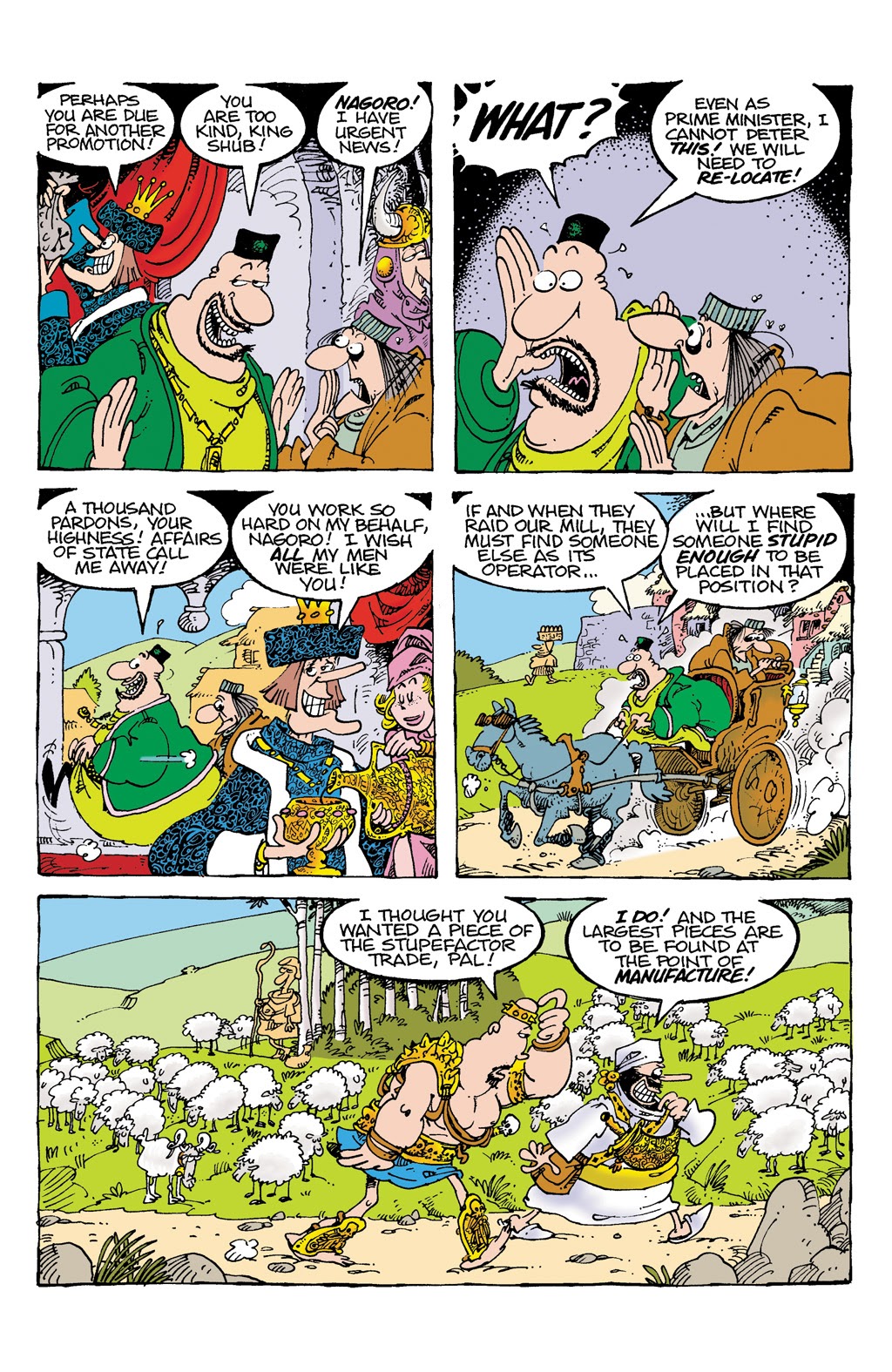 Read online Sergio Aragonés' Groo: The Most Intelligent Man In The World comic -  Issue # TPB - 71