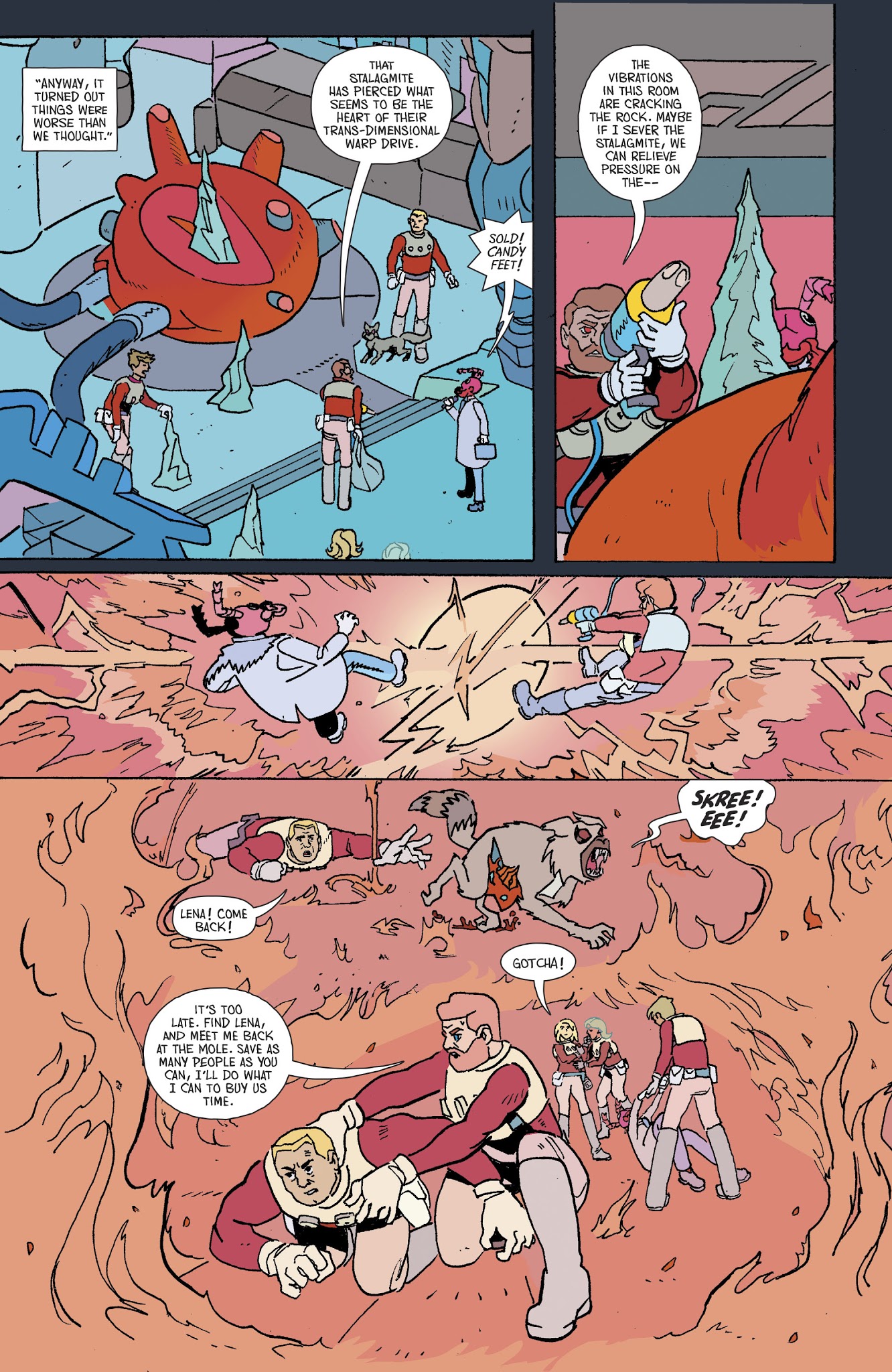 Read online Cave Carson Has An Intersteller Eye comic -  Issue #2 - 26