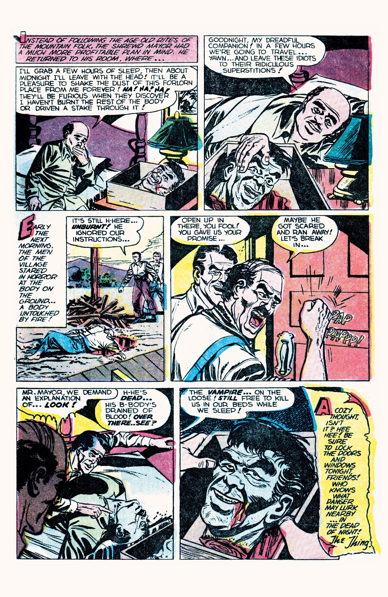 Read online Haunted Horror comic -  Issue #35 - 37