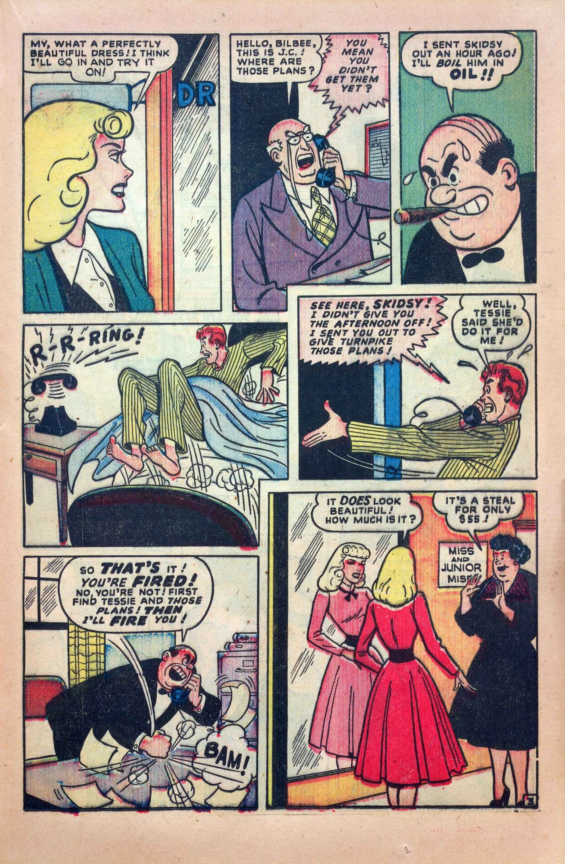 Read online Tessie the Typist comic -  Issue #21 - 33