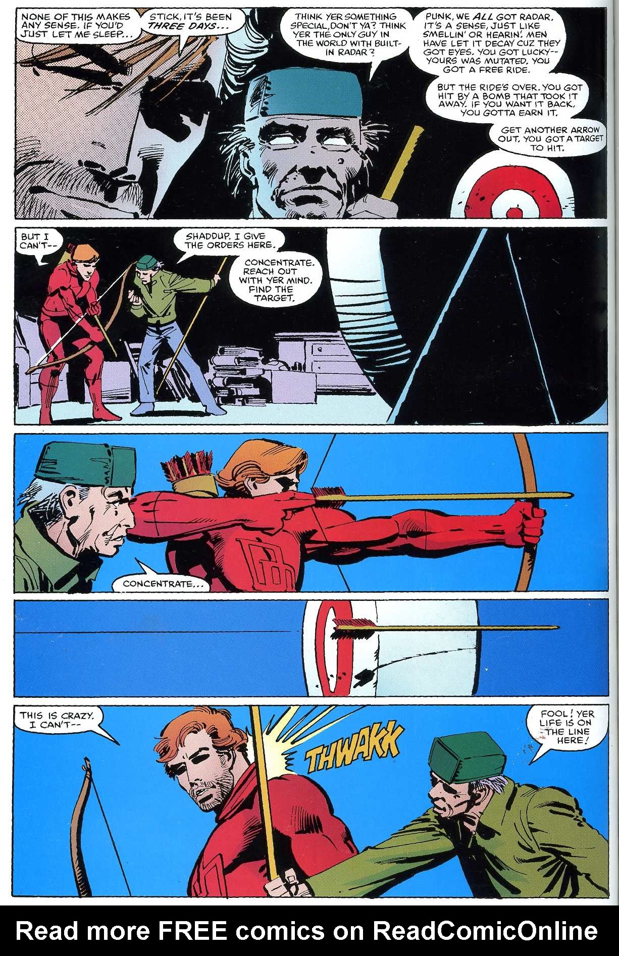 Read online Daredevil Visionaries: Frank Miller comic -  Issue # TPB 2 - 208