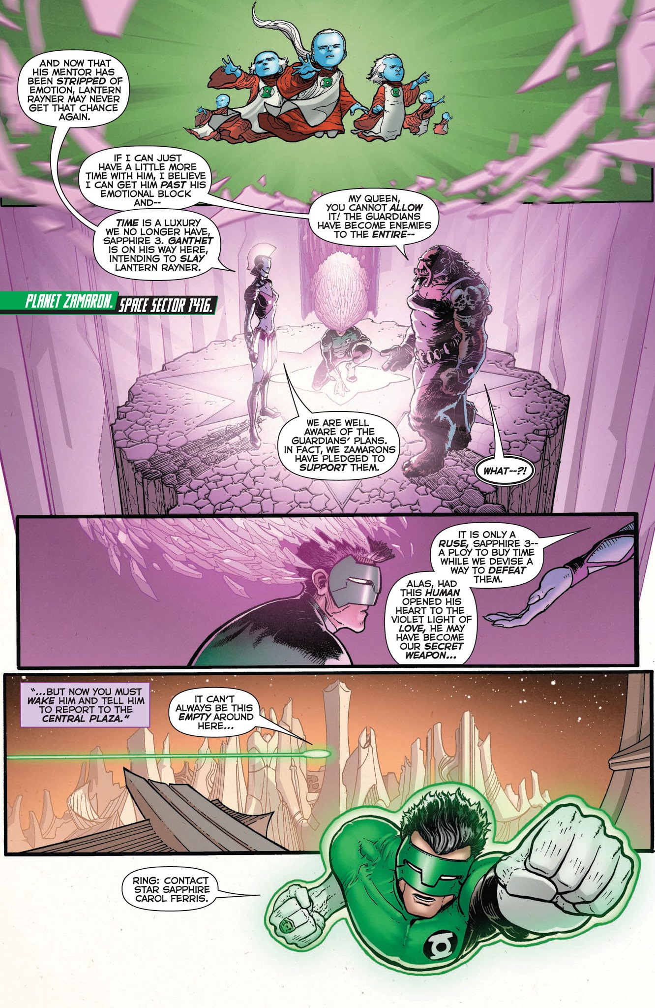 Read online Green Lantern: Rise of the Third Army comic -  Issue # TPB - 193