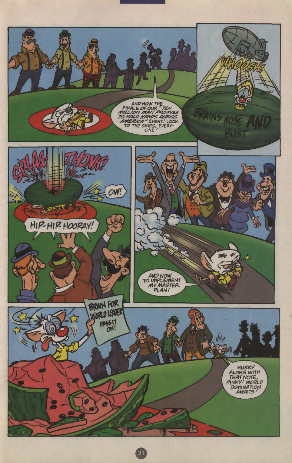 Read online Pinky and The Brain comic -  Issue #22 - 24