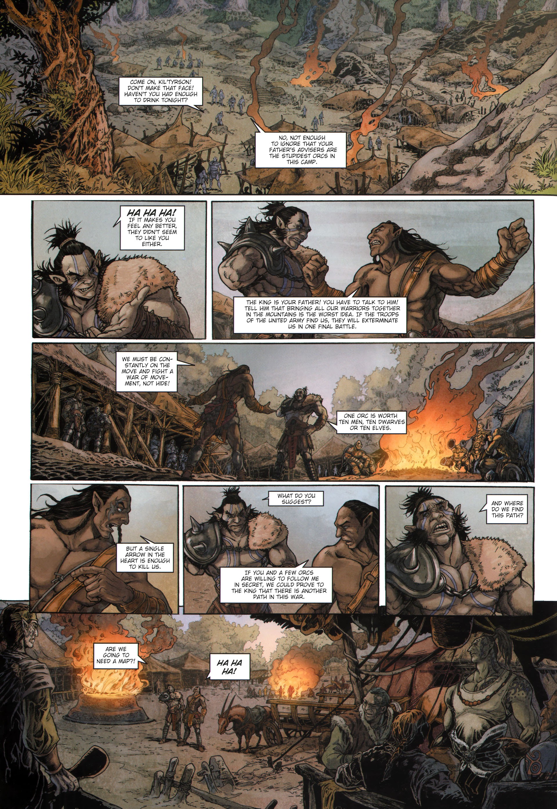 Read online The War of the Orcs comic -  Issue #1 - 18