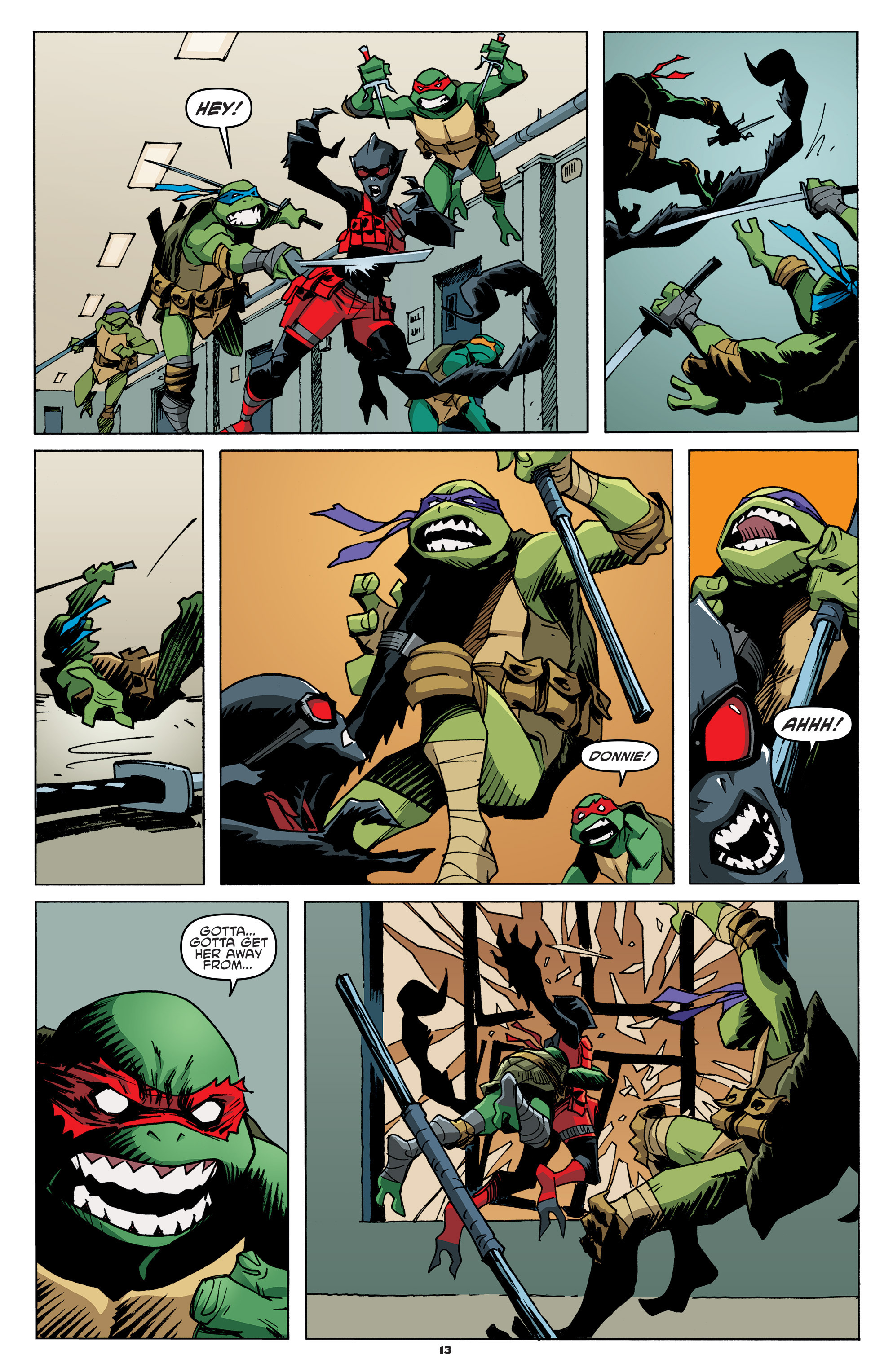 Read online Teenage Mutant Ninja Turtles Universe comic -  Issue #1 - 15