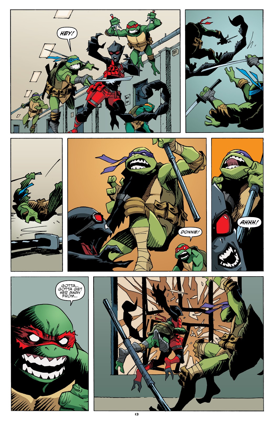 Teenage Mutant Ninja Turtles Universe issue 1 - Page 15