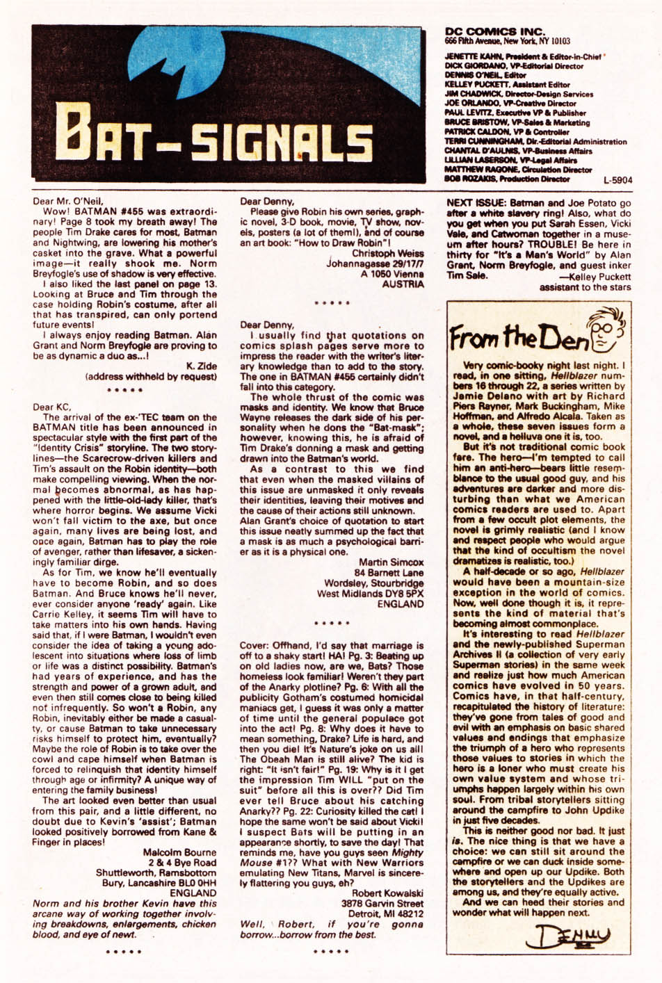 Read online Batman (1940) comic -  Issue #459 - 24