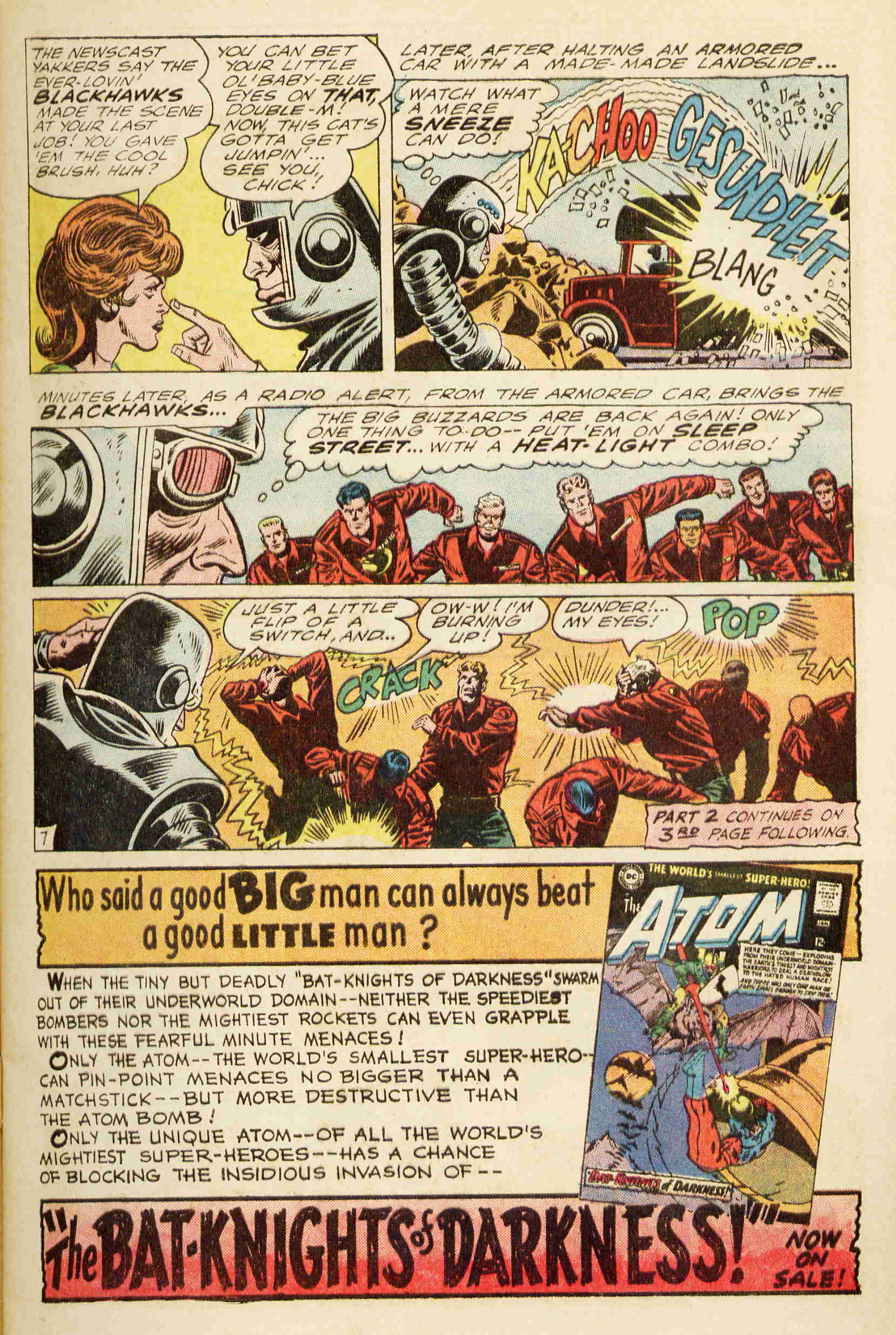 Read online Blackhawk (1957) comic -  Issue #215 - 9