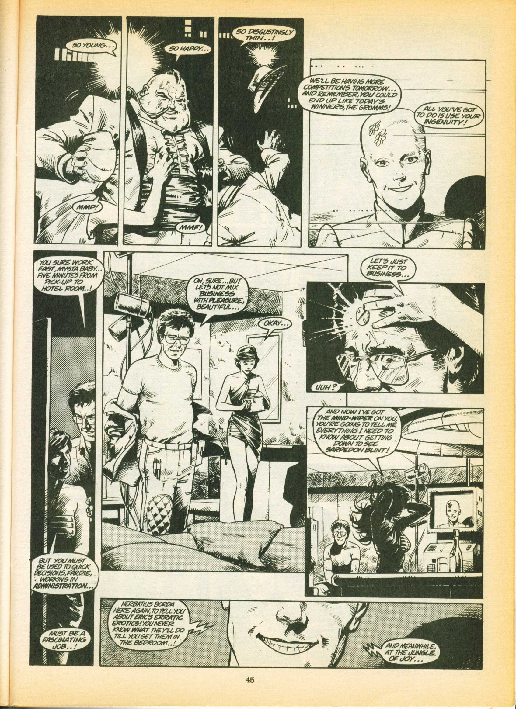 Read online Warrior comic -  Issue #7 - 45