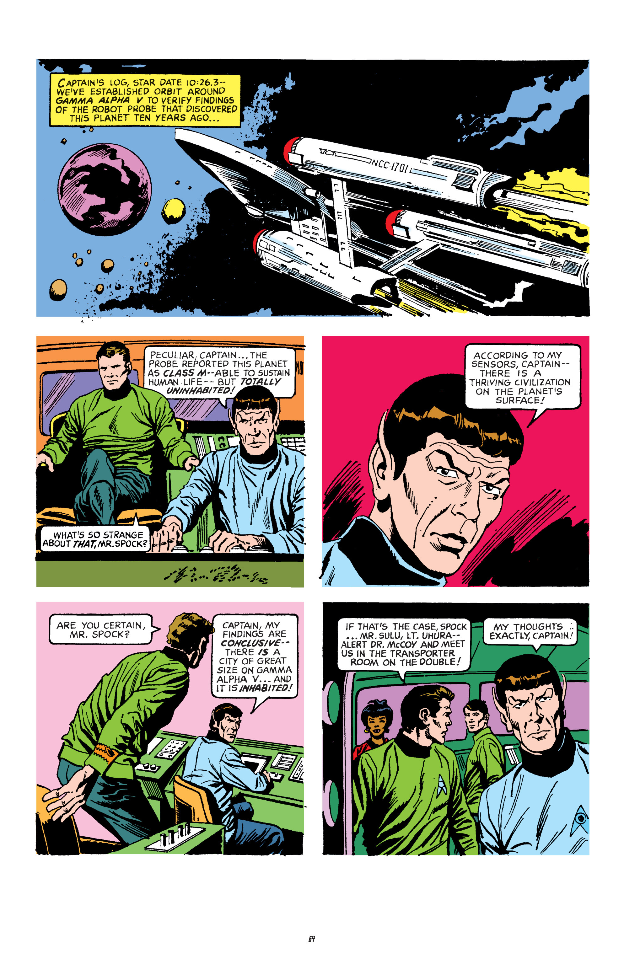 Read online Star Trek Archives comic -  Issue # TPB 2 - 63