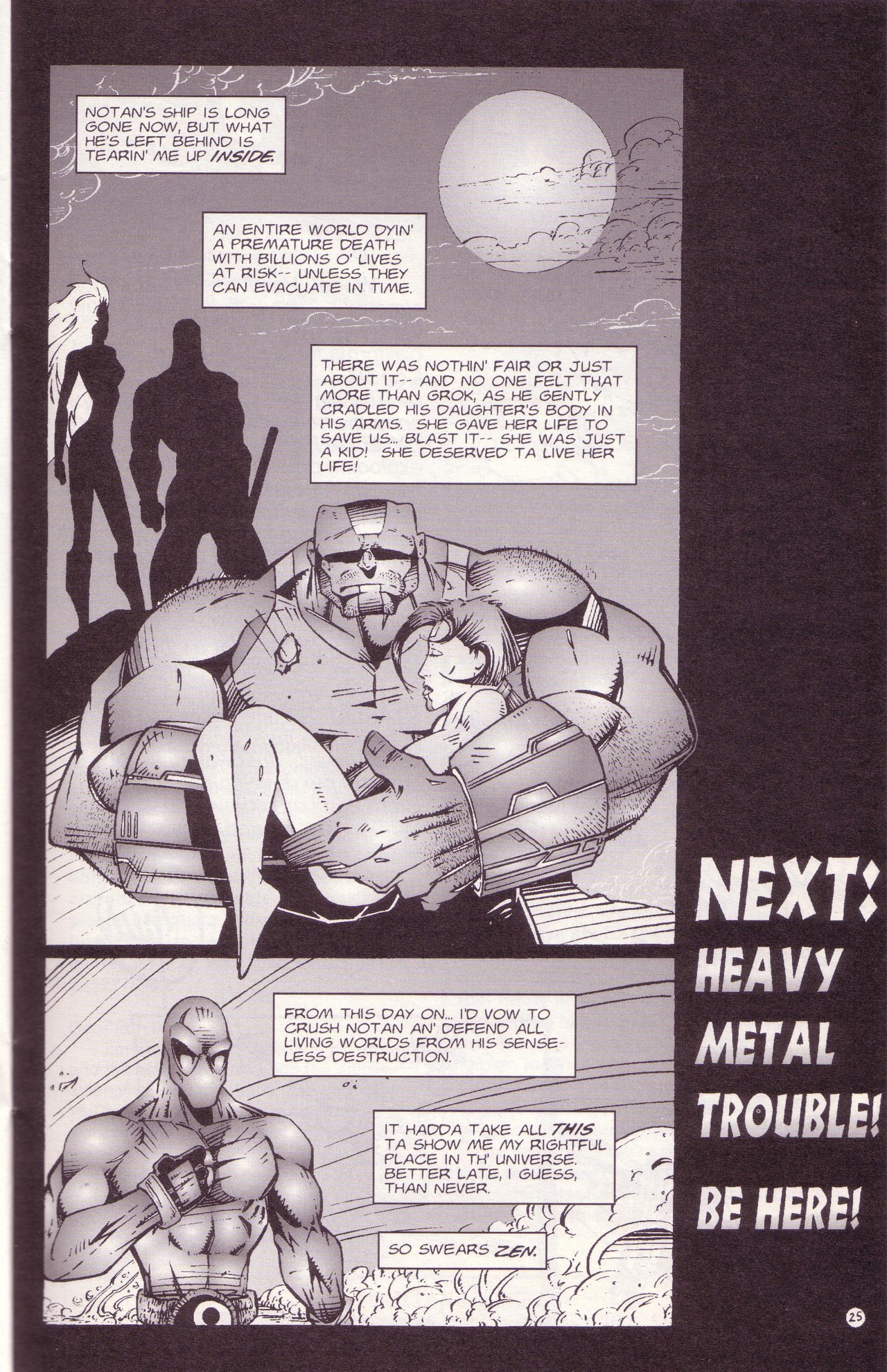 Read online Zen Intergalactic Ninja: Starquest comic -  Issue #3 - 27