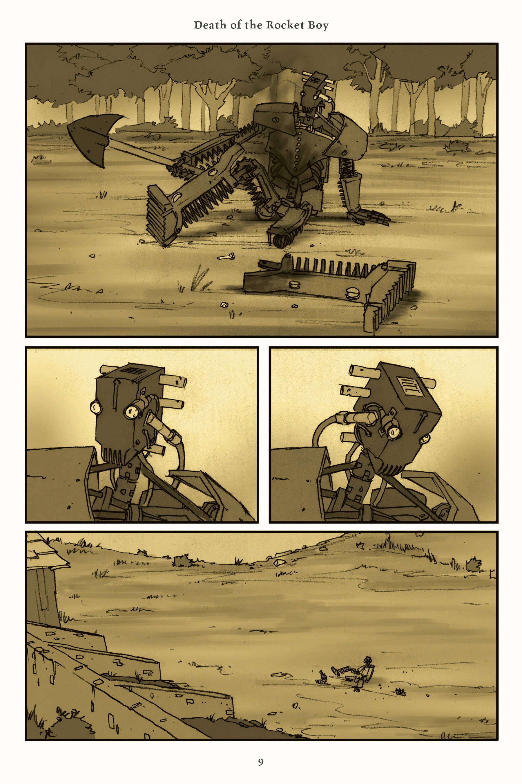 Read online Rust comic -  Issue # TPB 3 (Part 1) - 9