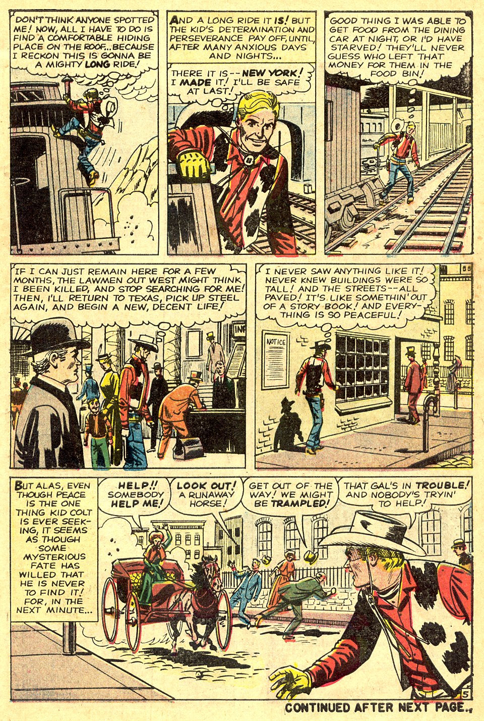 Read online Kid Colt Outlaw comic -  Issue #108 - 7