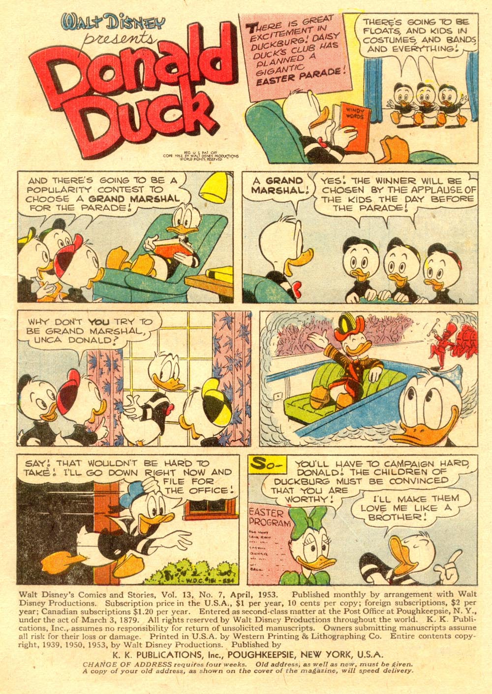 Read online Walt Disney's Comics and Stories comic -  Issue #151 - 3
