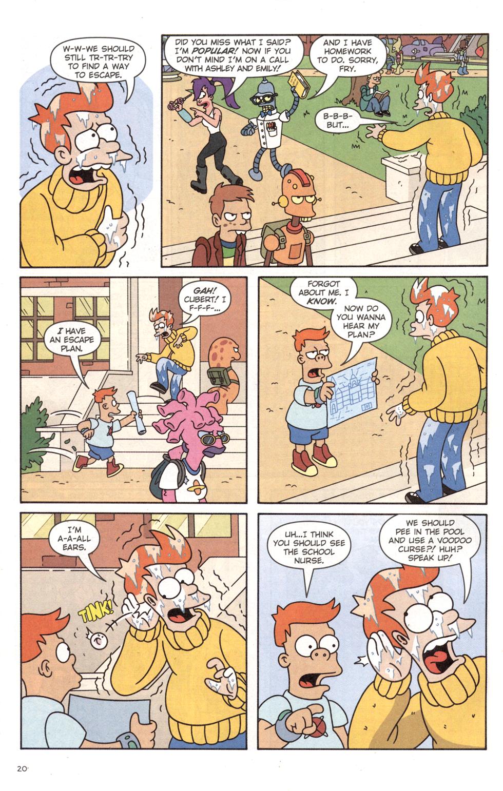 Read online Futurama Comics comic -  Issue #16 - 21