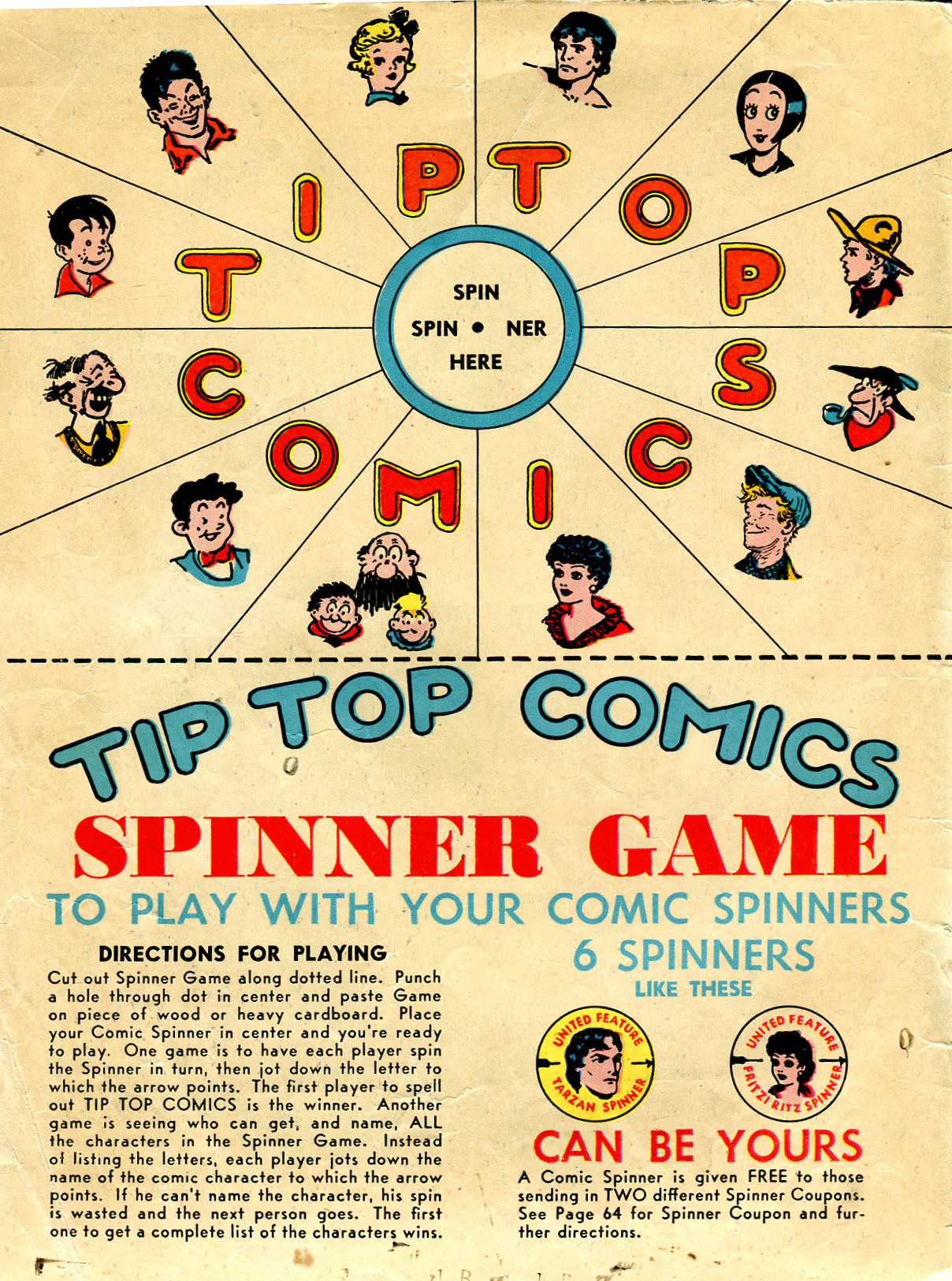 Read online Tip Top Comics comic -  Issue #51 - 2