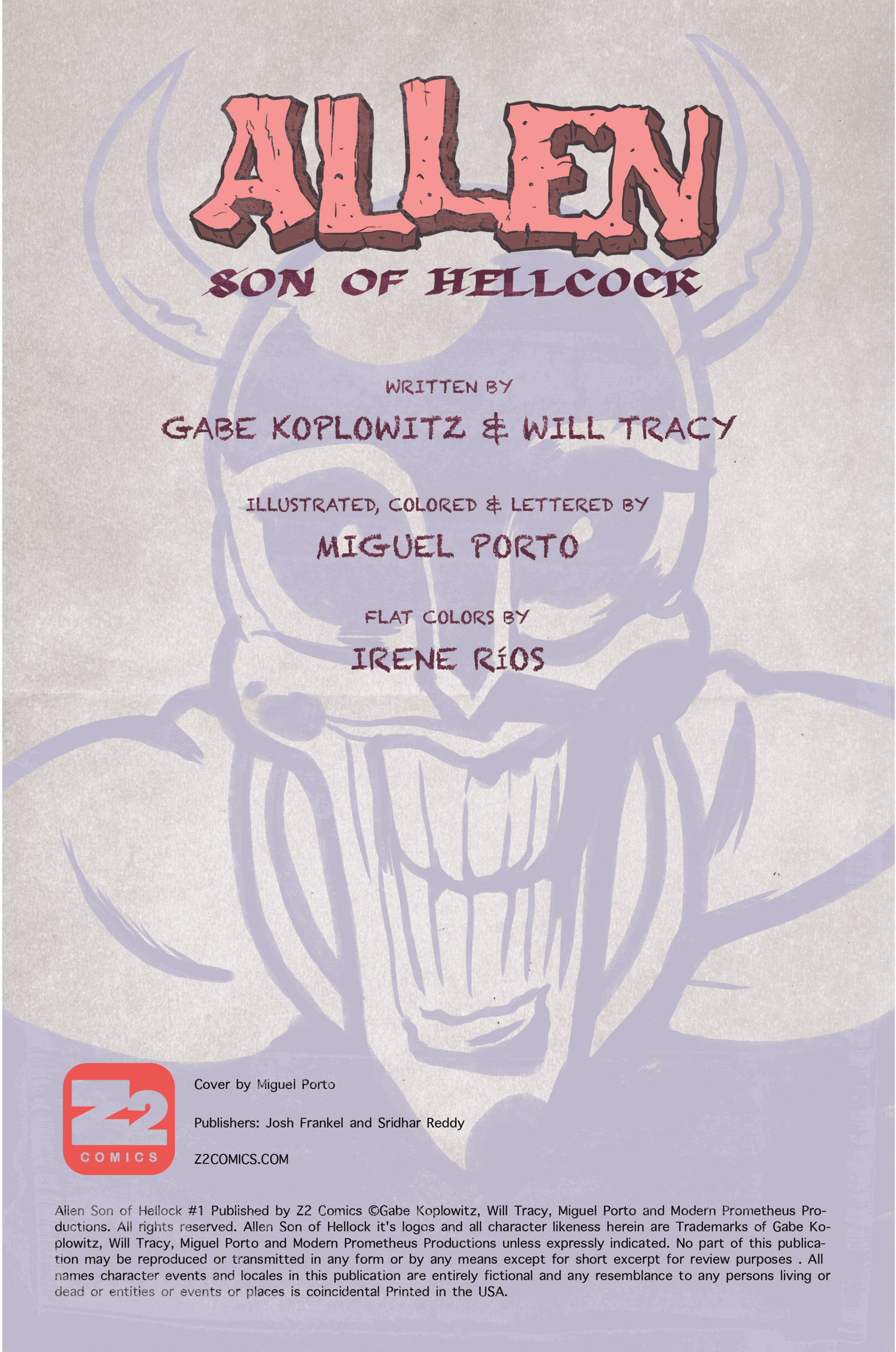Read online Allen, Son of Hellcock comic -  Issue # Full - 2