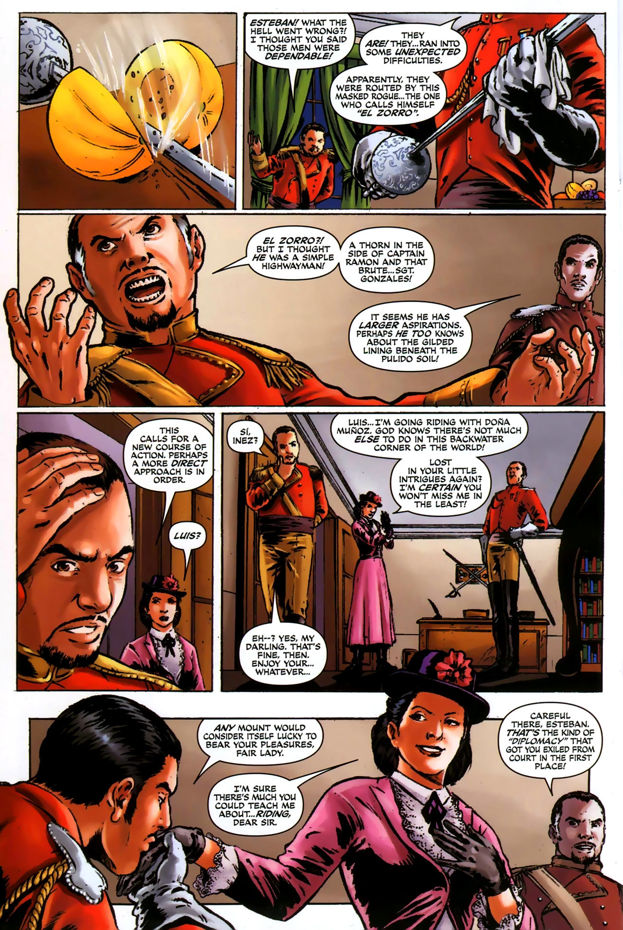 Read online Zorro (2008) comic -  Issue #9 - 20
